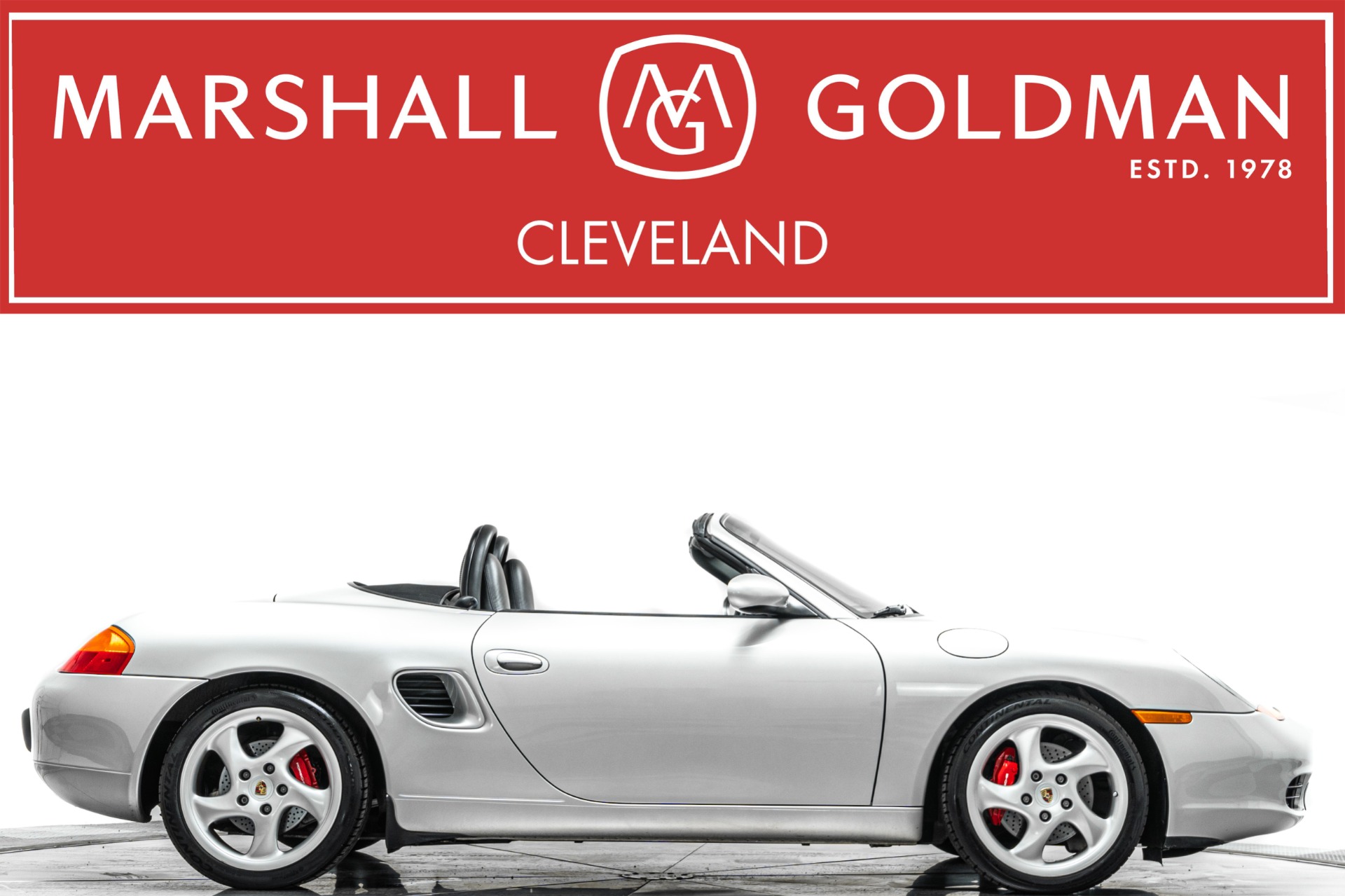 Arctic Silver Metallic 2000 Porsche Boxster Convertible Rear-Wheel Drive 6-Speed Manual