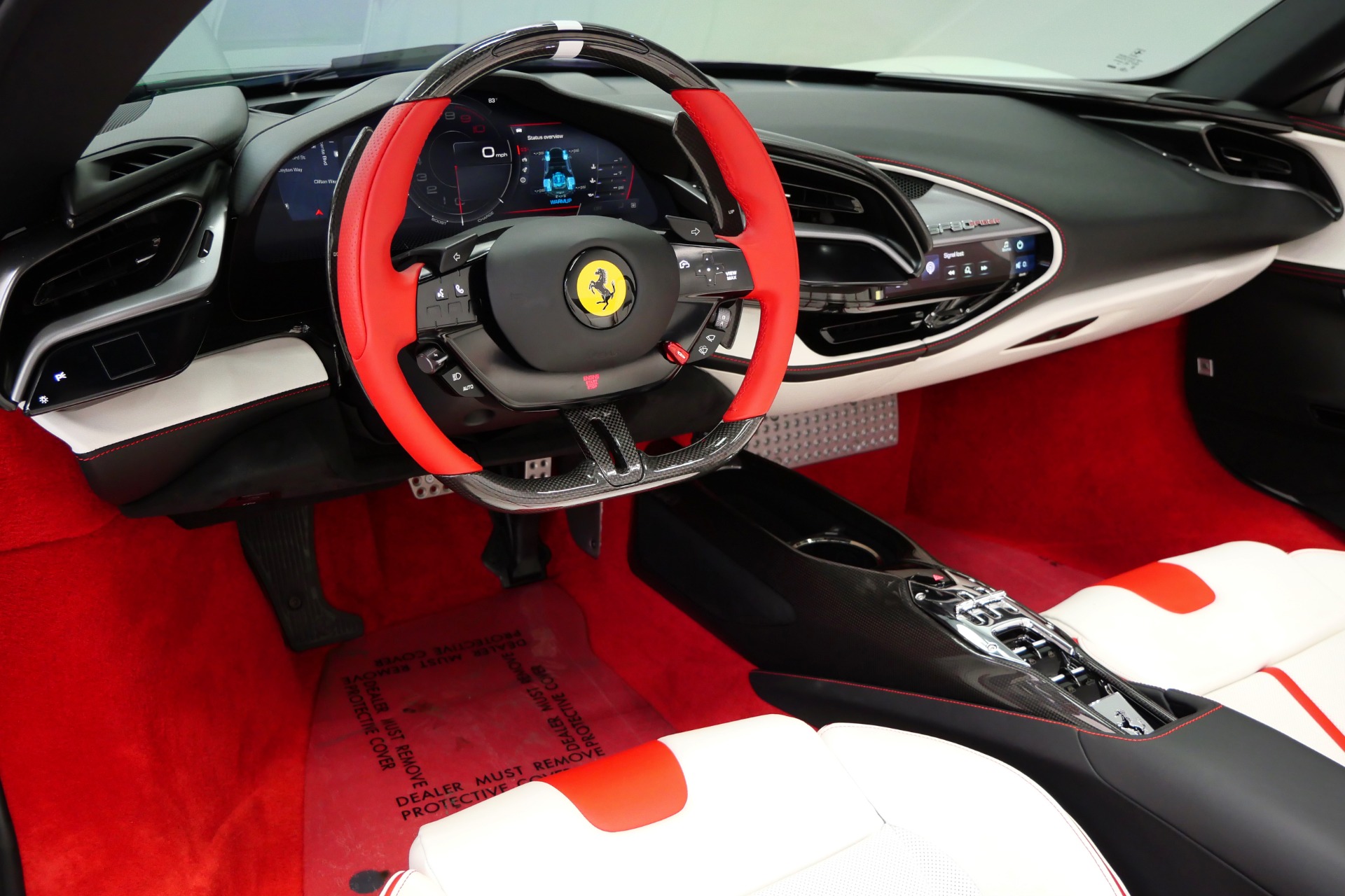 2025 SF90 Spider -$718K MSRP, Two-Tone Exterior, Two-Tone Interior, Extensive Carbon picture #11