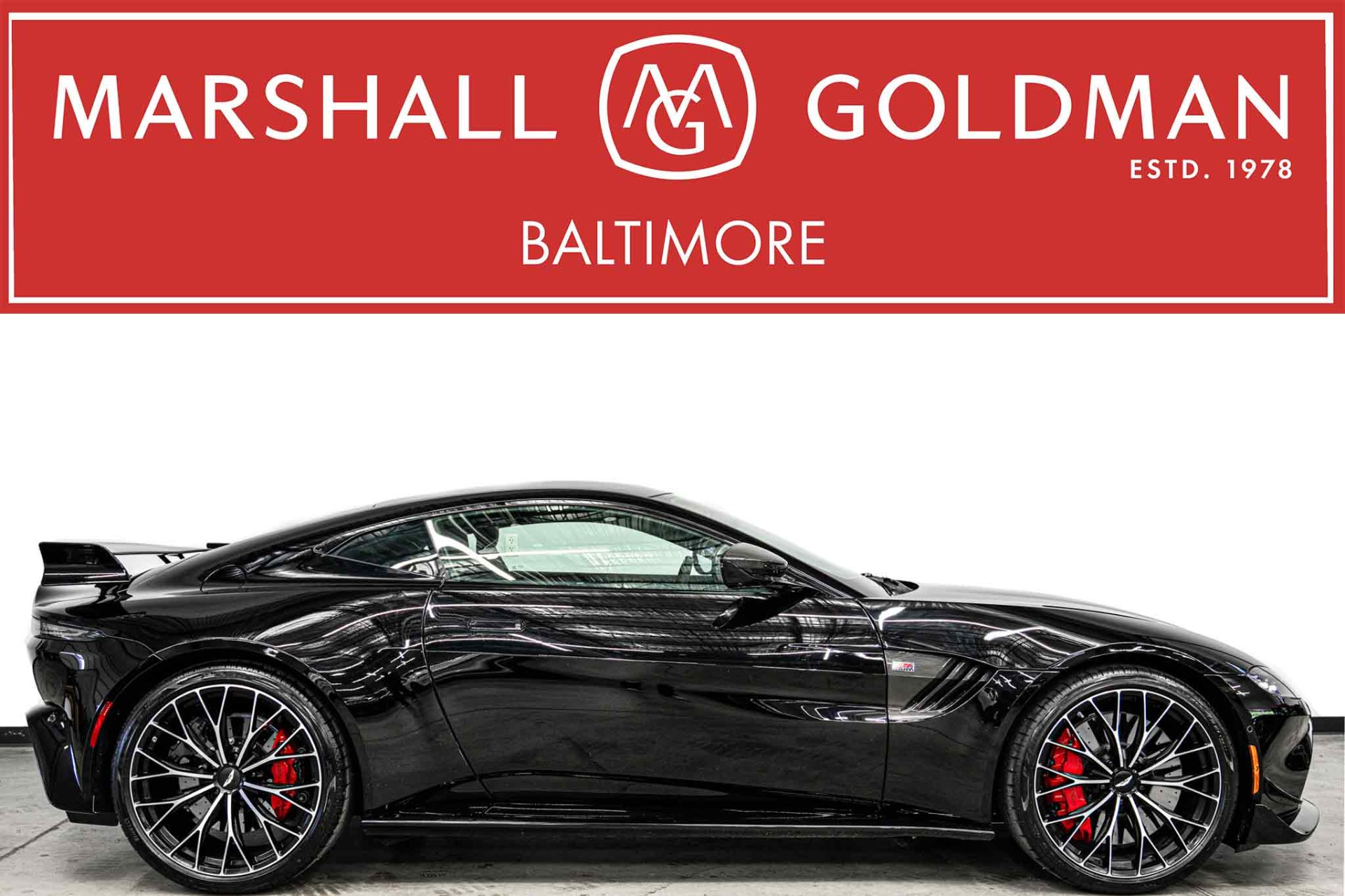 Jet Black 2023 Aston Martin Vantage Coupe Rear-Wheel Drive 8-Speed Automatic