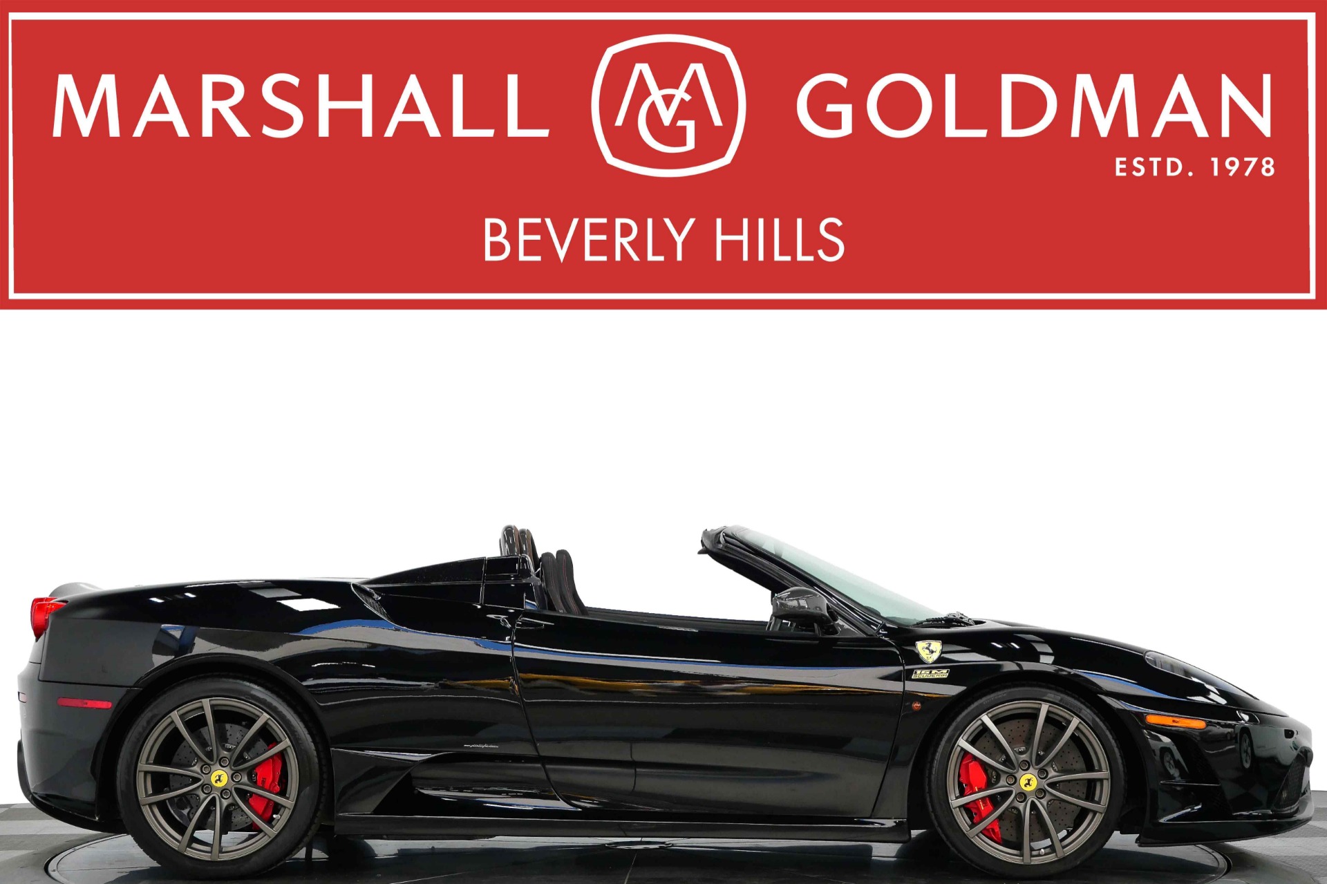 Nero 2009 Ferrari 430 Scuderia Convertible Rear-Wheel Drive 6-Speed Automatic