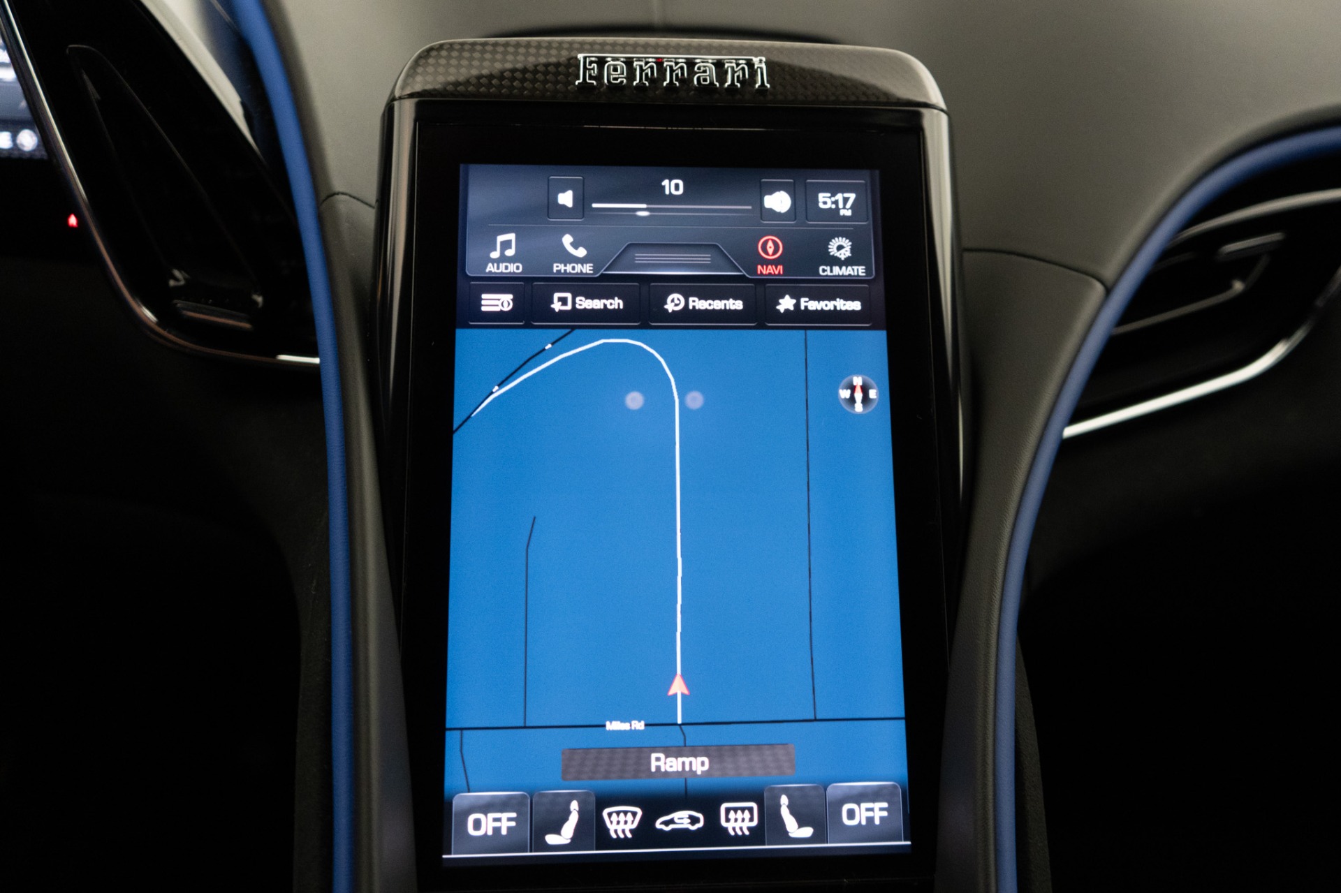 2022 Roma -Two-Tone Interior, Carbon Fiber Interior Trim, JBL HiFi picture #15