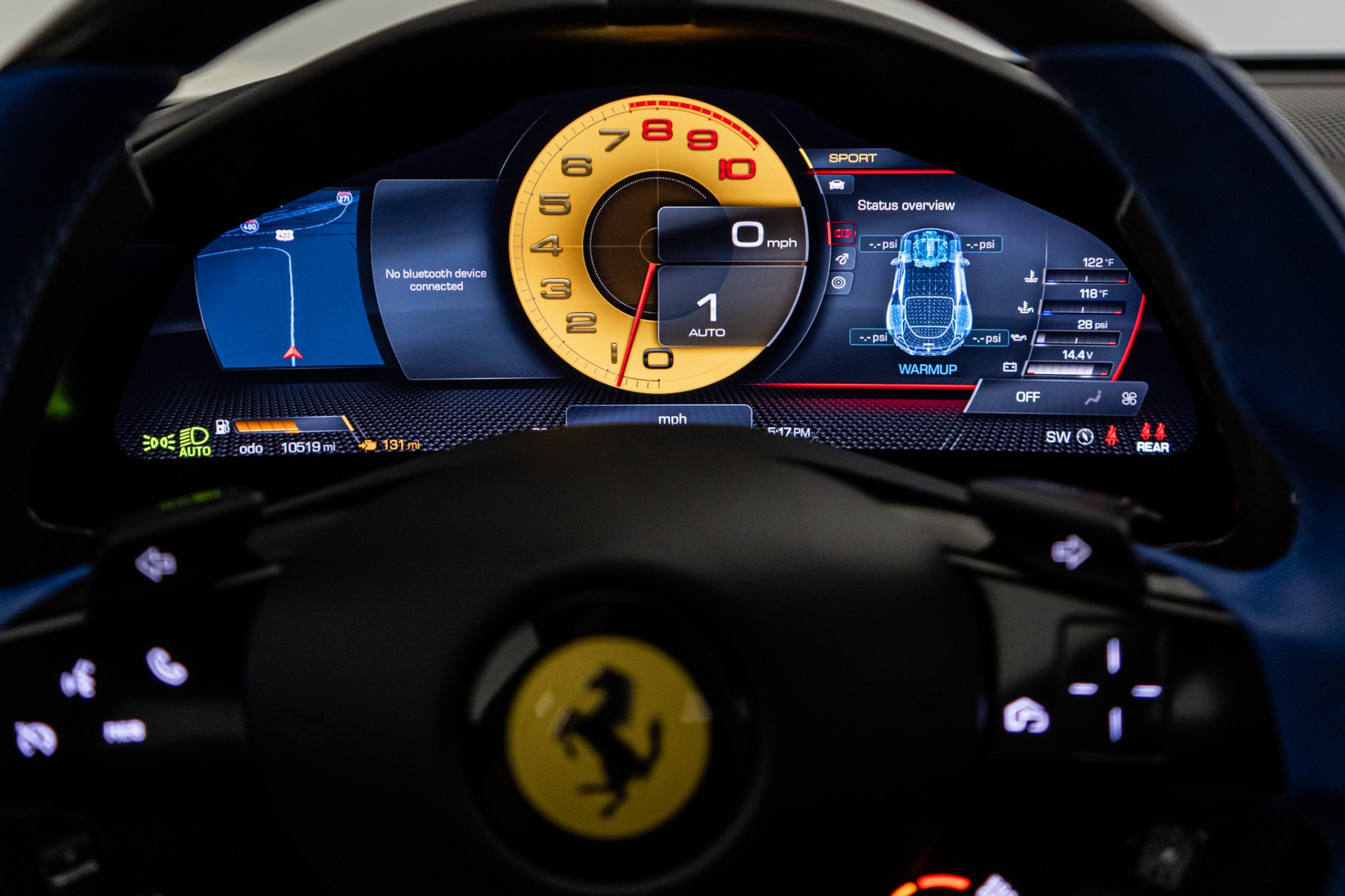 2022 Roma -Two-Tone Interior, Carbon Fiber Interior Trim, JBL HiFi picture #26