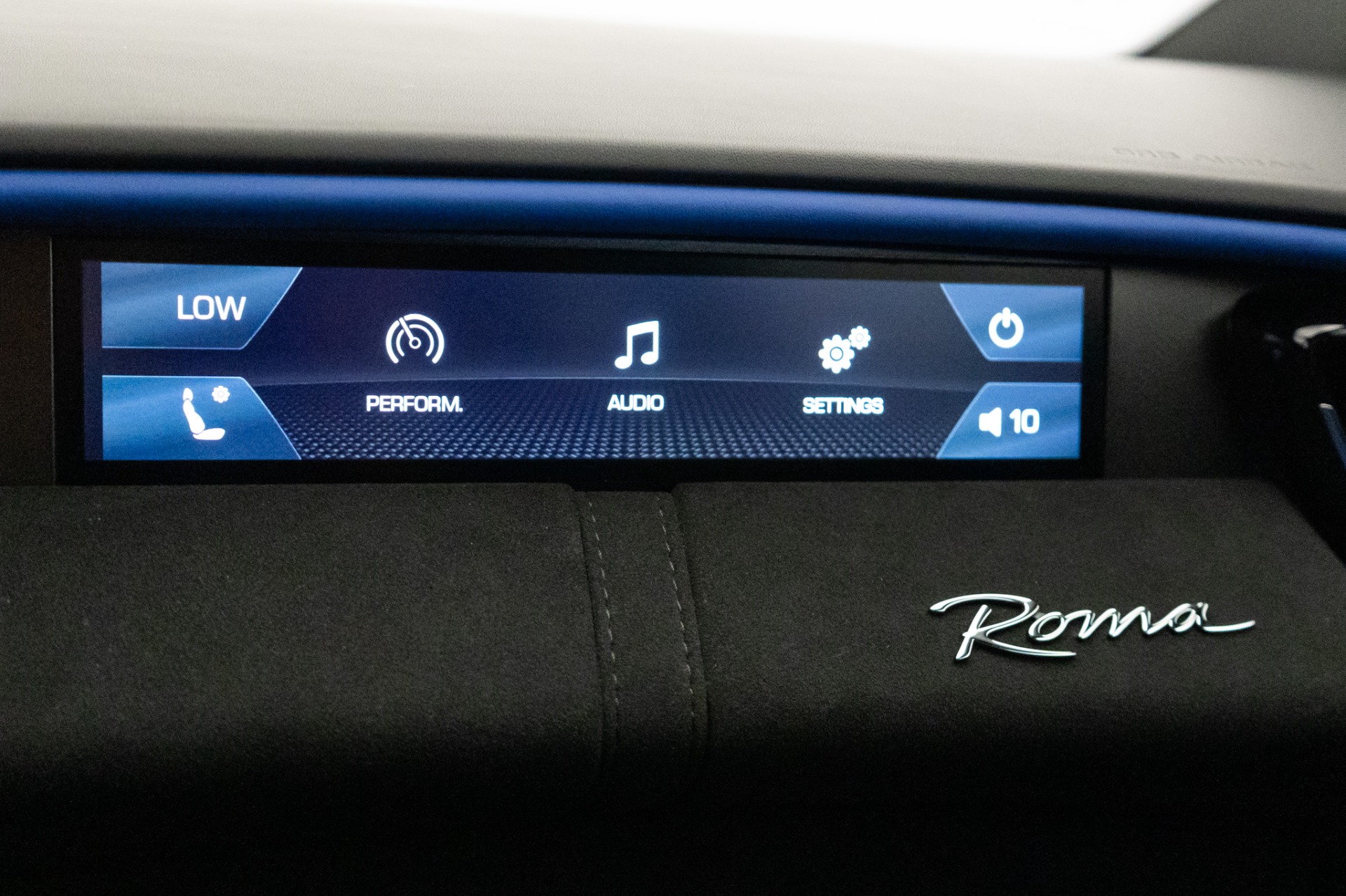 2022 Roma -Two-Tone Interior, Carbon Fiber Interior Trim, JBL HiFi picture #27