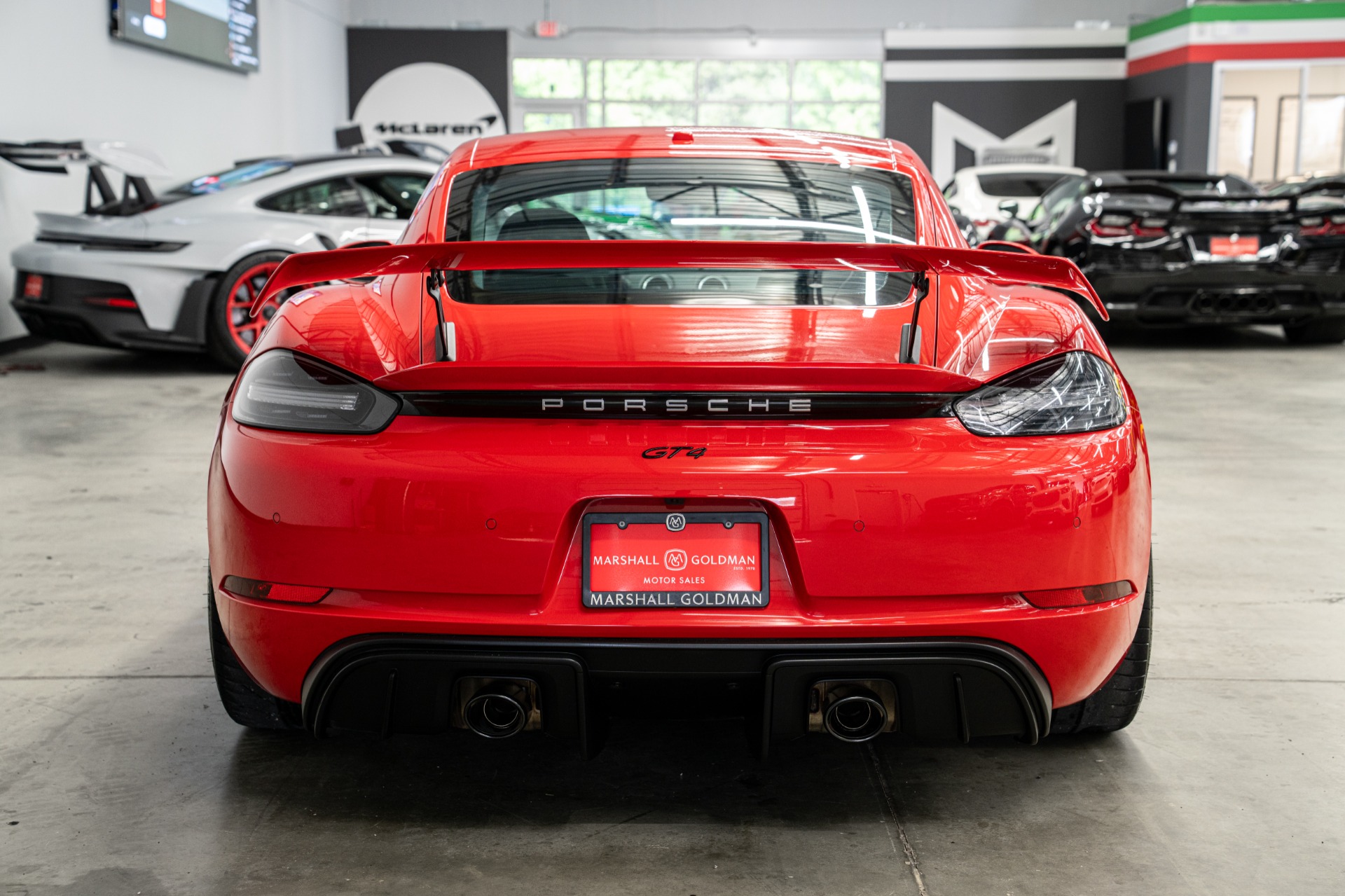 2020 718 Cayman GT4 -6 Speed Manual, Satin Aurum Wheels picture #5