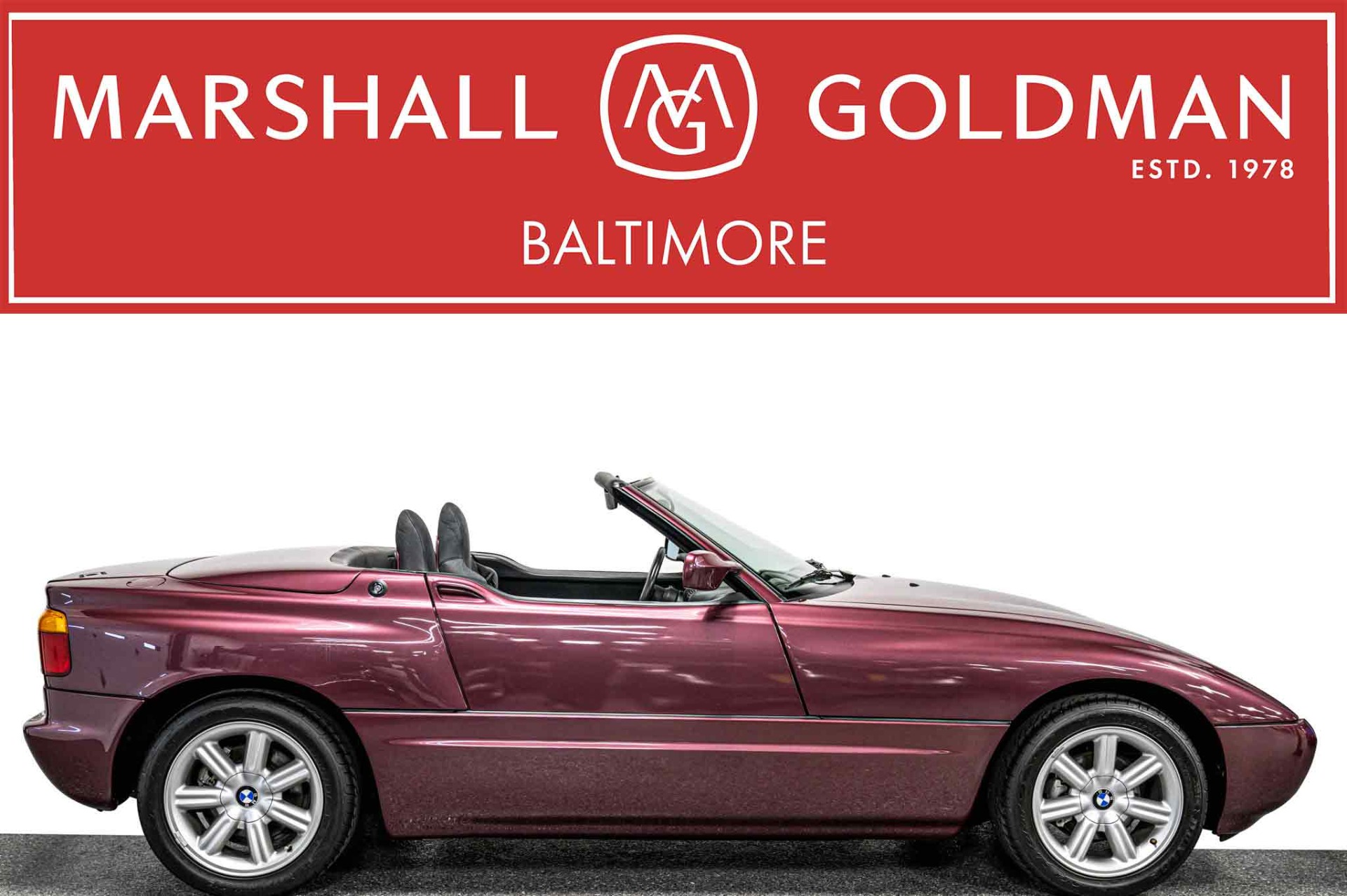 Magic Violett 1991 BMW Z1 Convertible 5-Speed Manual