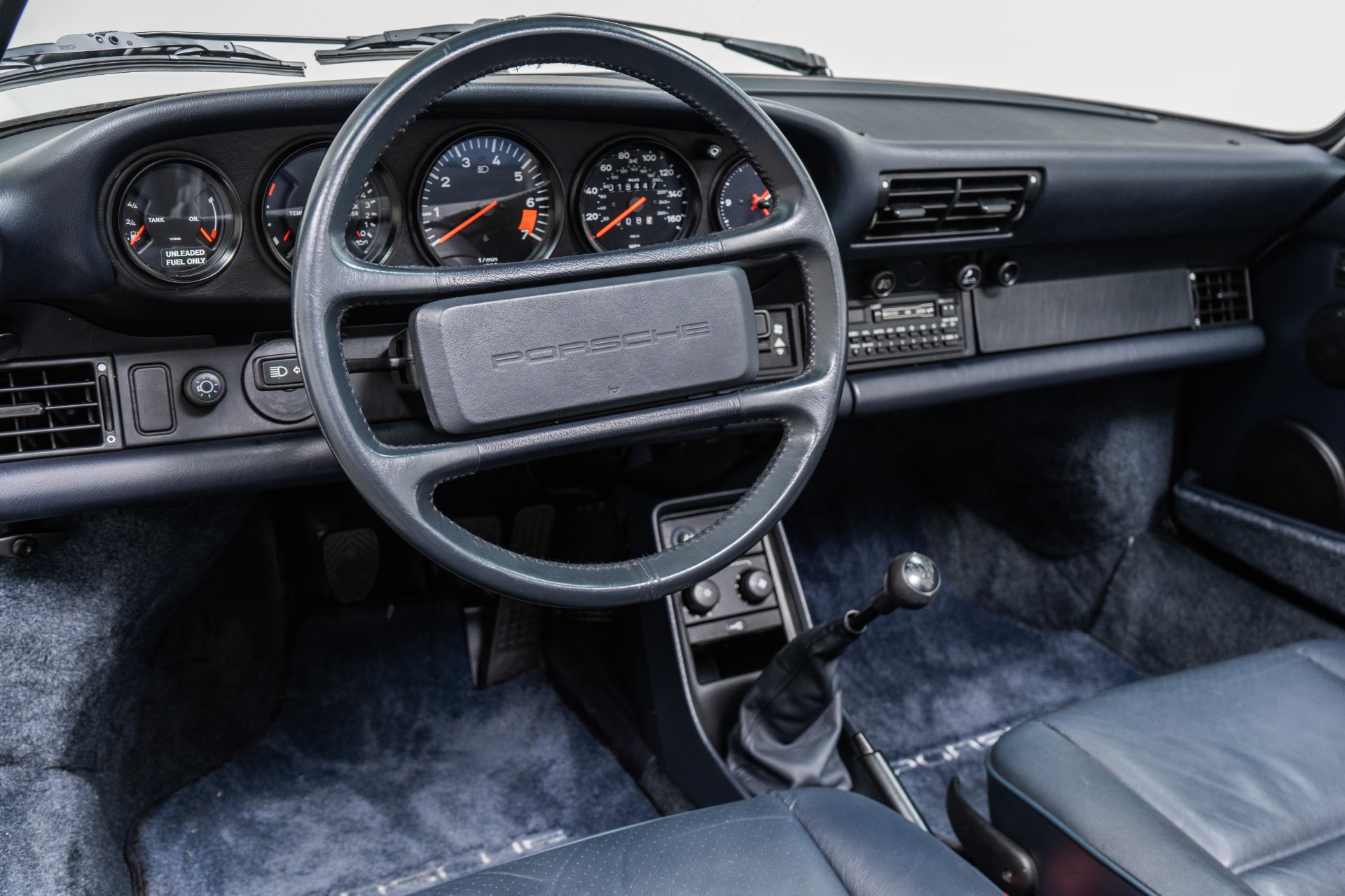 1989 911 Carrera Cabriolet -Very Low Miles, Final Year G Series Car, G50 Transmissio picture #12