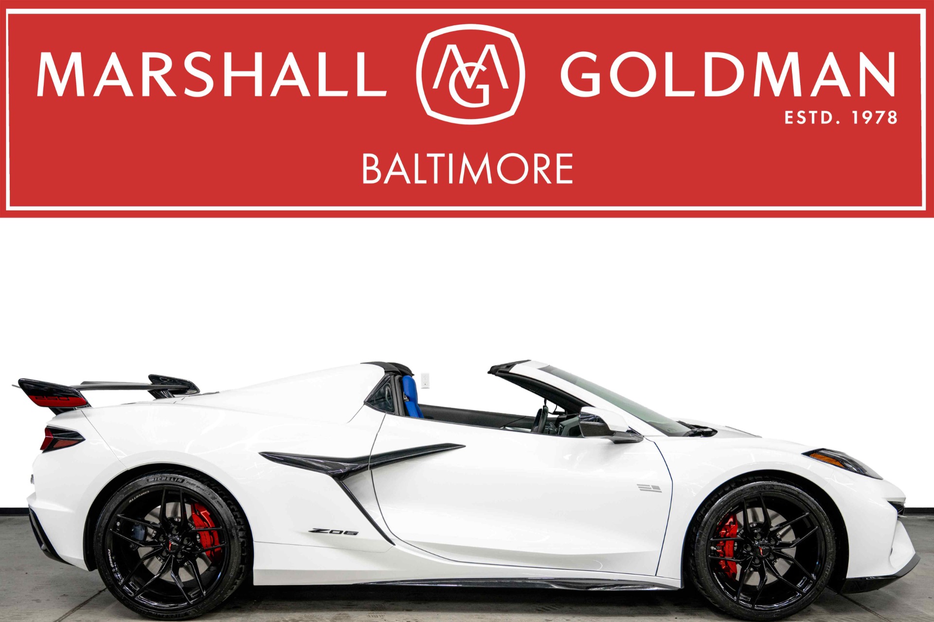 2026 Chevrolet Corvette Z06 Convertible -3LZ, Stars and Steel Edition, Carbon Fiber Interior Trim