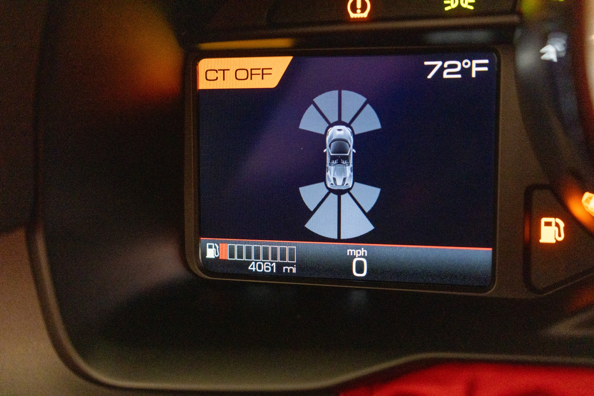 2023 F8 Spider -Low Miles, Two-Tone Paint, Carbon Driving Zone, Passenger Display picture #20