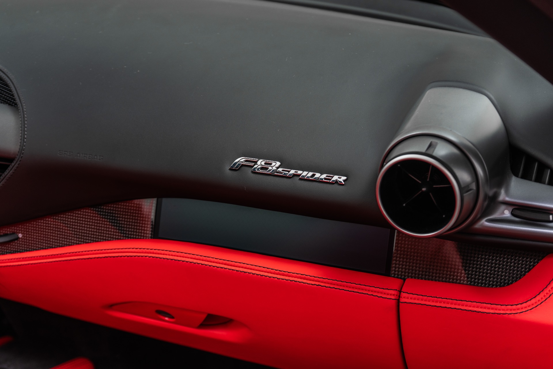 2023 F8 Spider -Low Miles, Two-Tone Paint, Carbon Driving Zone, Passenger Display picture #28