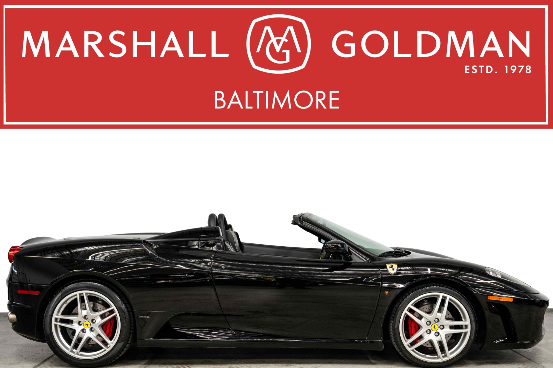 Nero 2006 Ferrari F430 Spider Convertible 6-Speed Automatic
