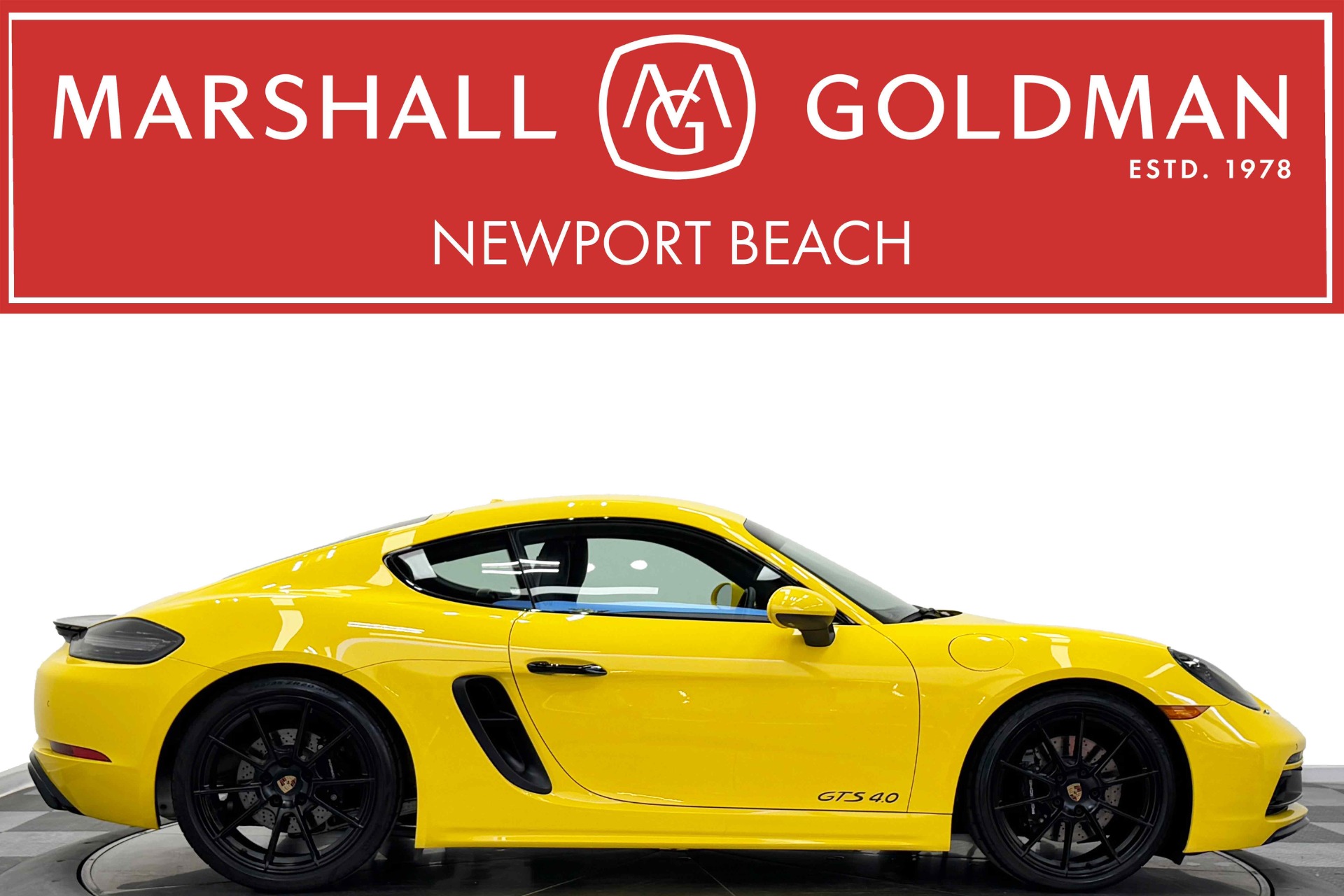2023 Porsche 718 Cayman GTS -4.0, Six Speed Manual, Adaptive Sports Seats