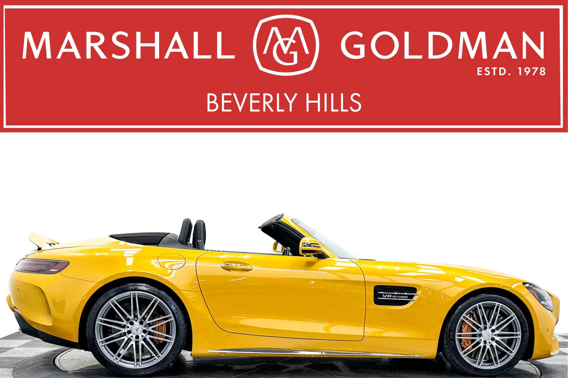 2020 Mercedes-Benz AMG GT C Roadster- AMG Paint, Carbon Ceramic Brakes, Burmester Audio