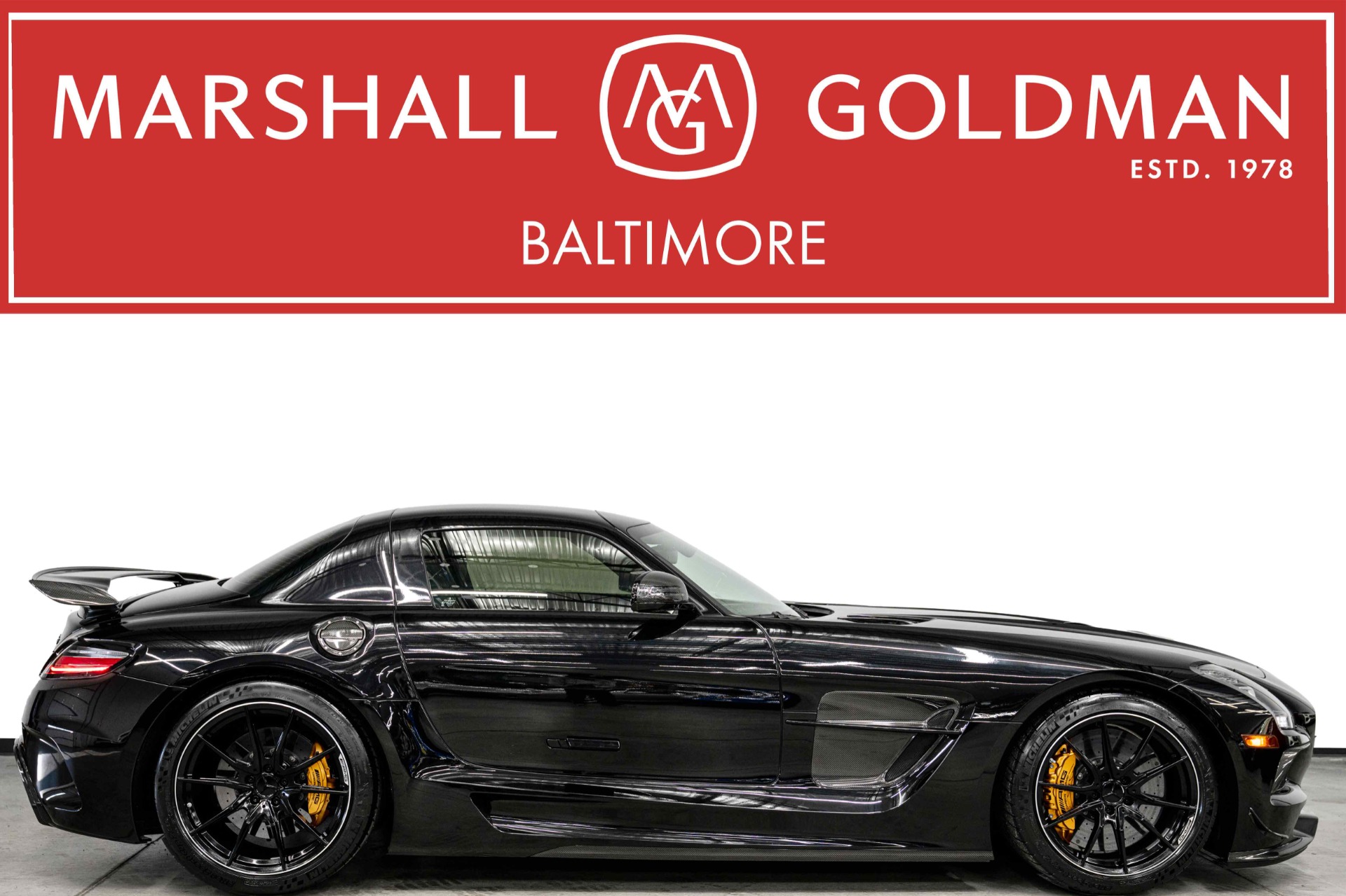 2014 Mercedes-Benz SLS AMG Black Series -536 Original Miles, Collector Grade