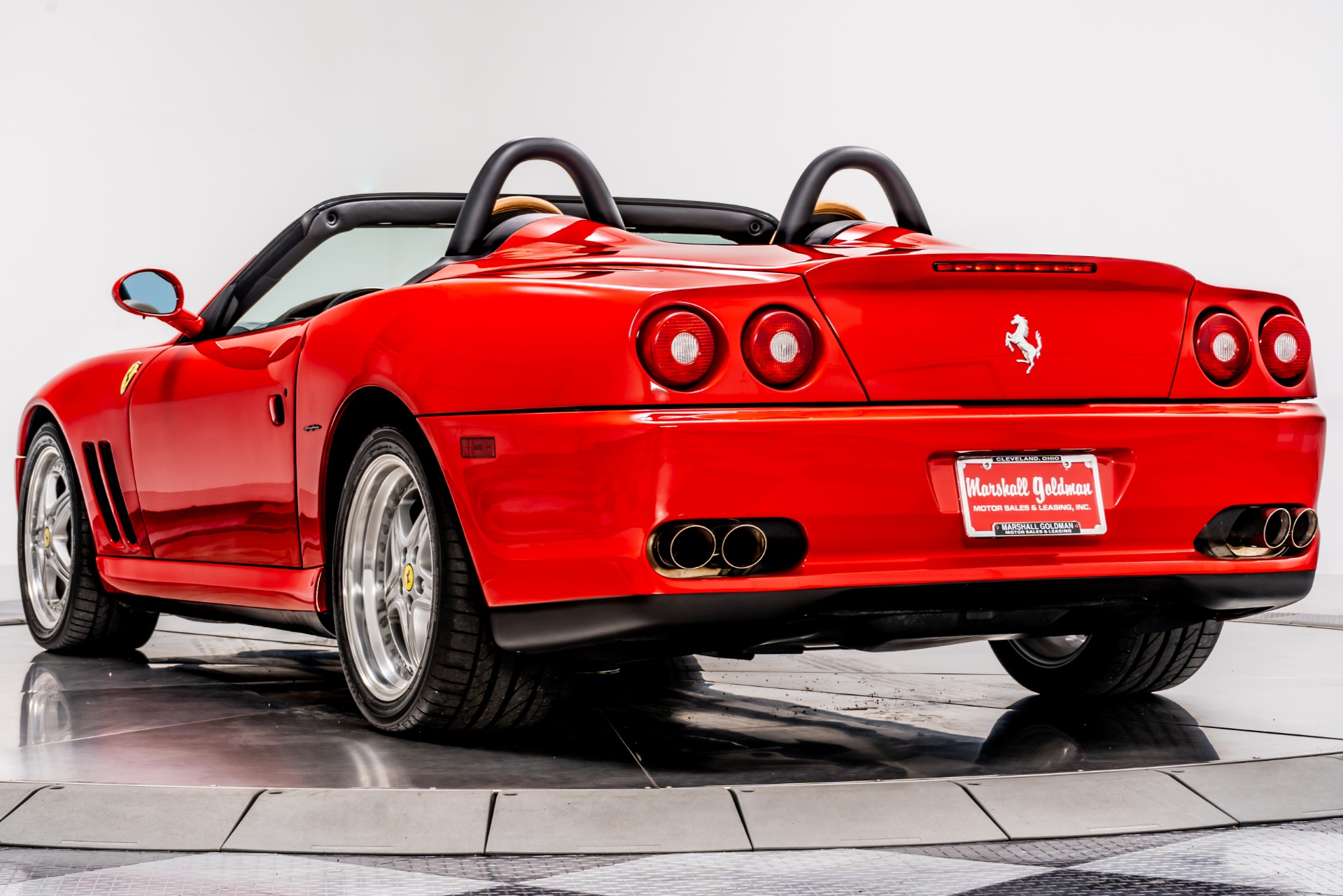 Used 2001 Ferrari 550 Barchetta For Sale Sold Marshall Goldman Motor Sales Stock B21843