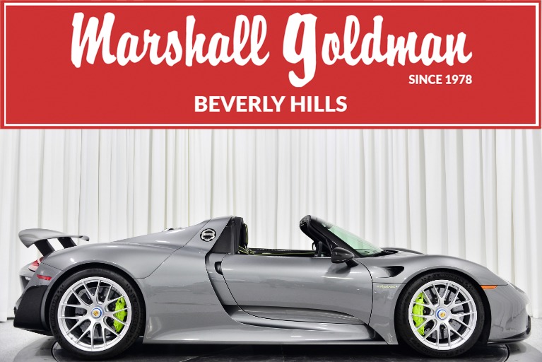 Used 2015 Porsche 918 Spyder in Meteor Grey Metallic For Sale