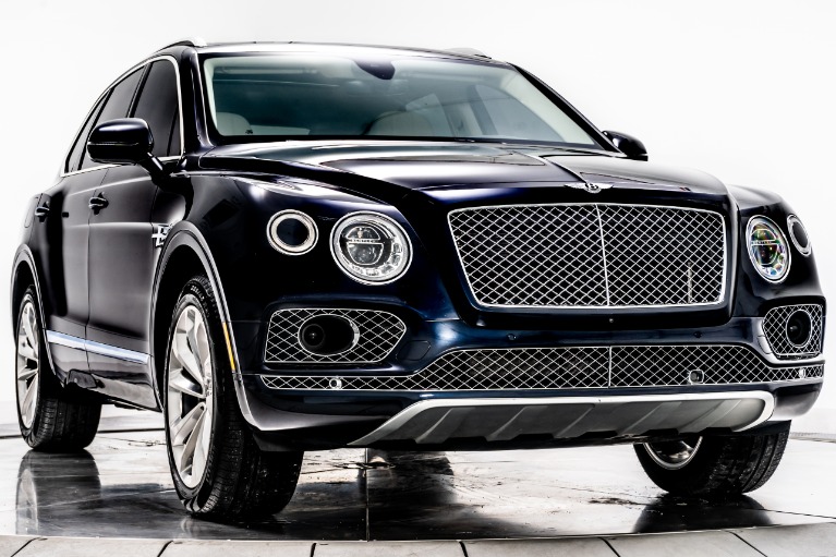 新品　BENTLEY　PEARL GARLAND　WedgeWood Used 2017 Bentley Bentayga W12 in Dark Sapphire Metallic For