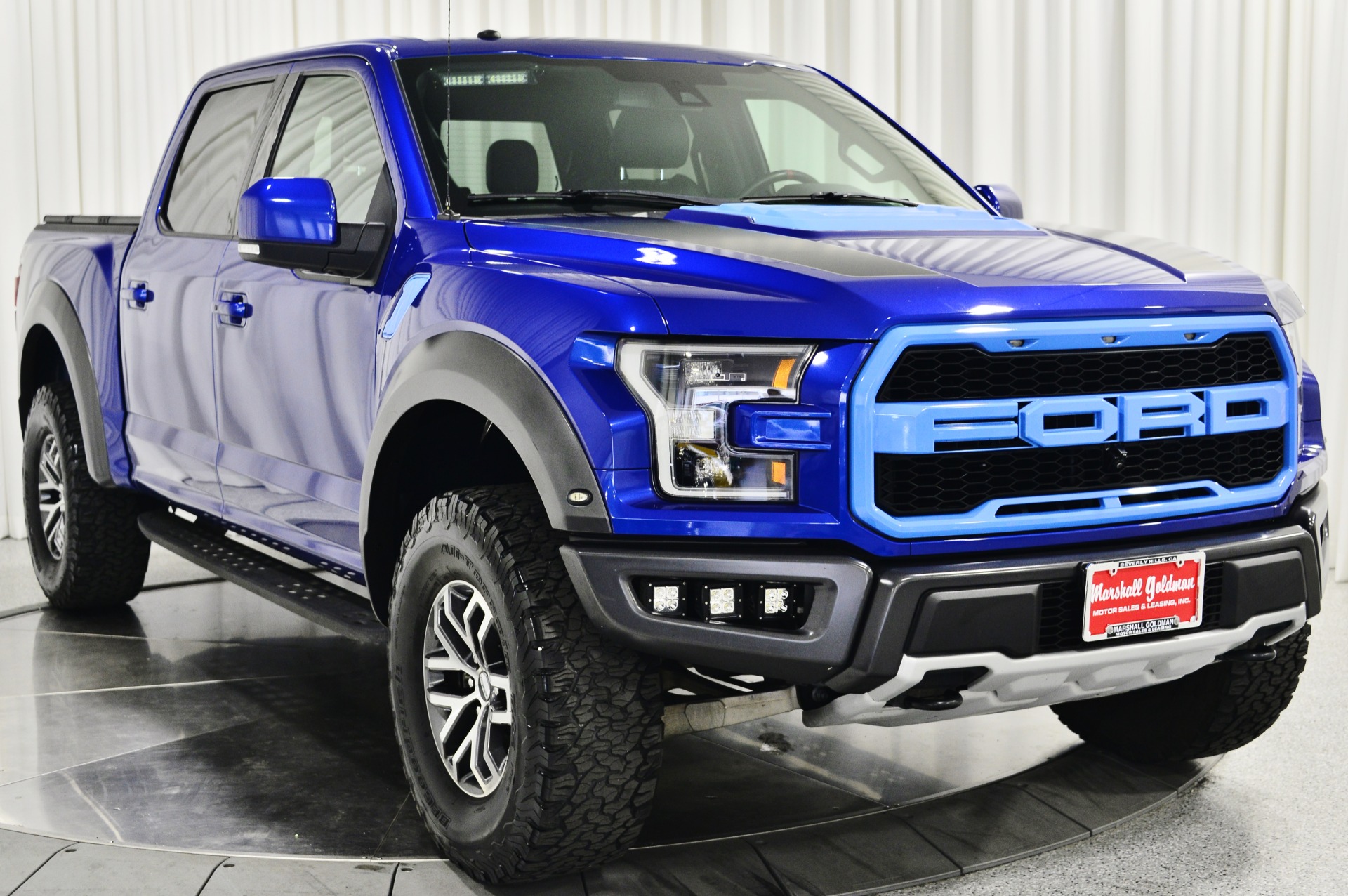 Ford Raptor Blue Color