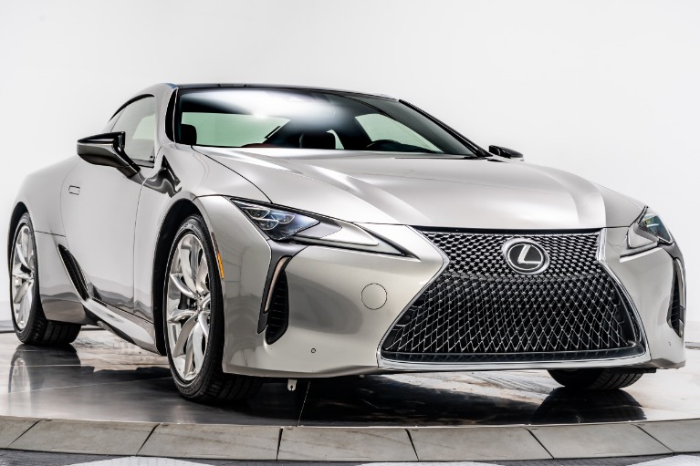 Used 2018 Lexus LC 500 in Atomic Silver For Sale (Sold