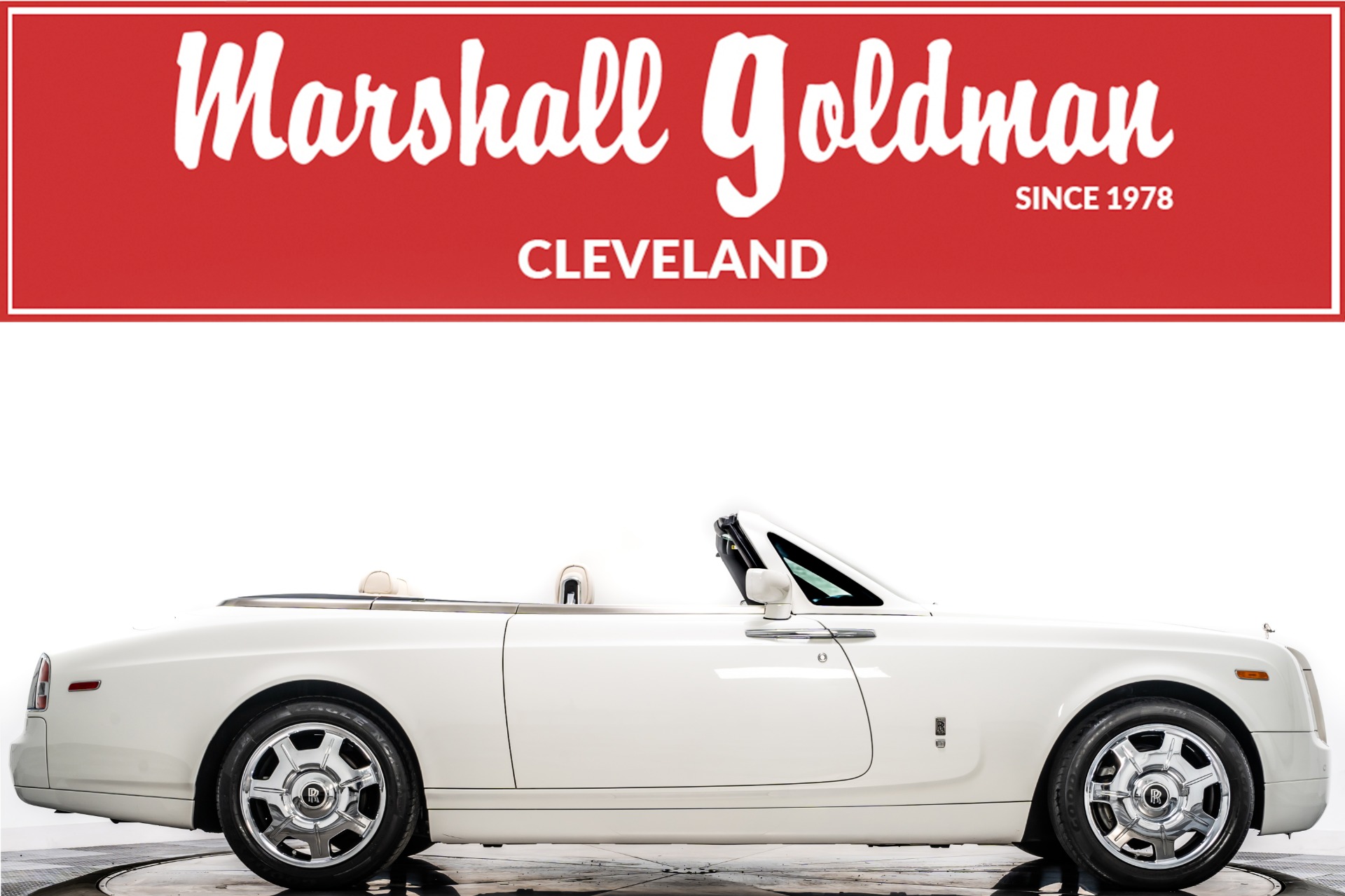 Used 2009 Rolls-Royce Phantom Drophead Coupe in English White For