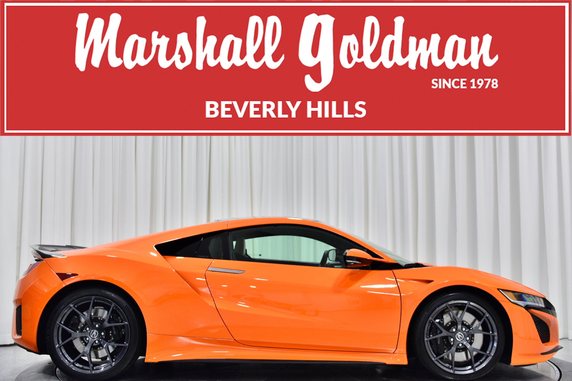 Used 2019 Acura NSX Coupe in Thermal Orange Pearl For Sale (Sold