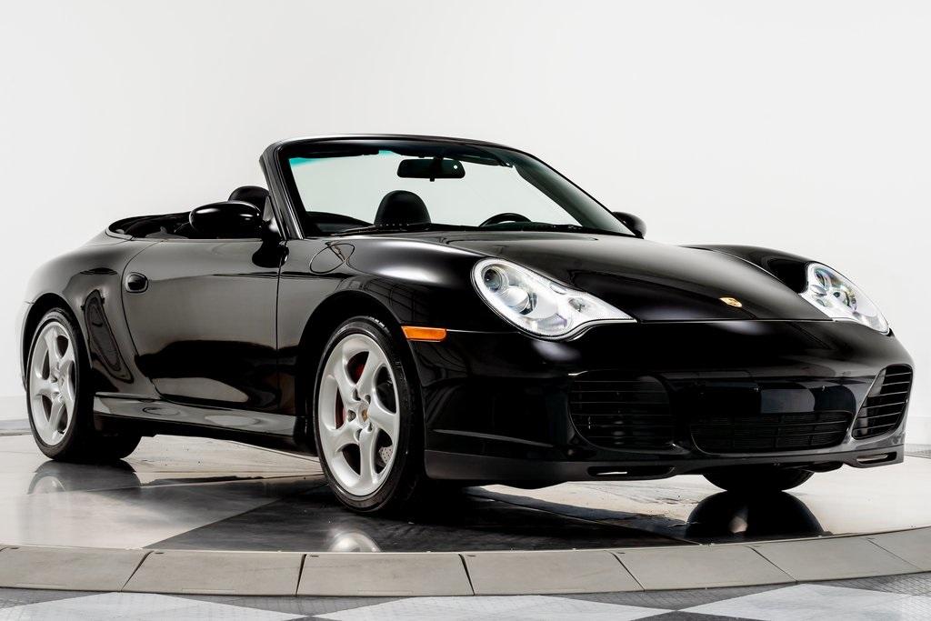 Used 2004 Porsche 911 C4S Cabriolet in Black For Sale (Sold