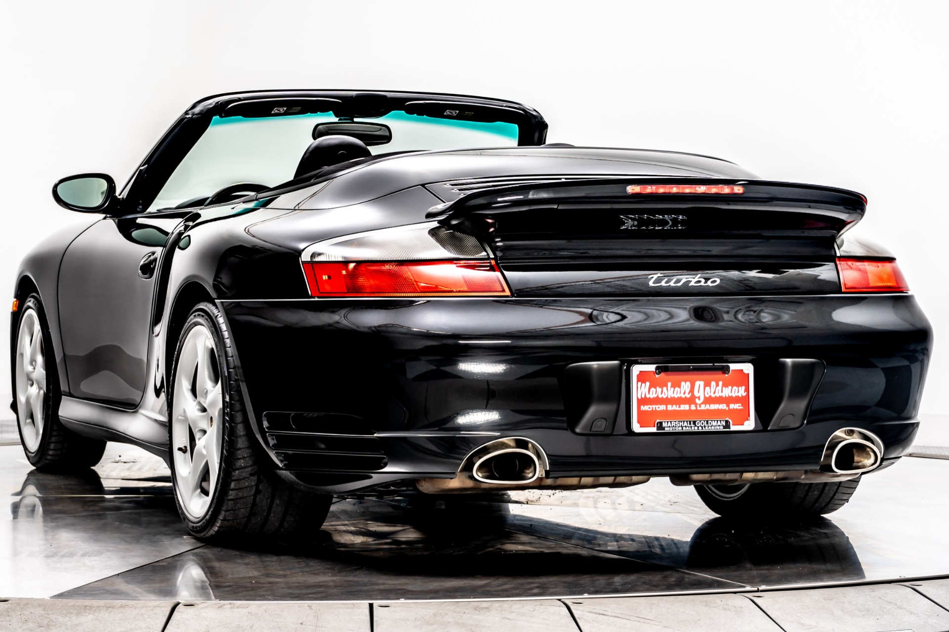 Used 2004 Porsche 911 Turbo Cabriolet in Basalt Black Metallic For