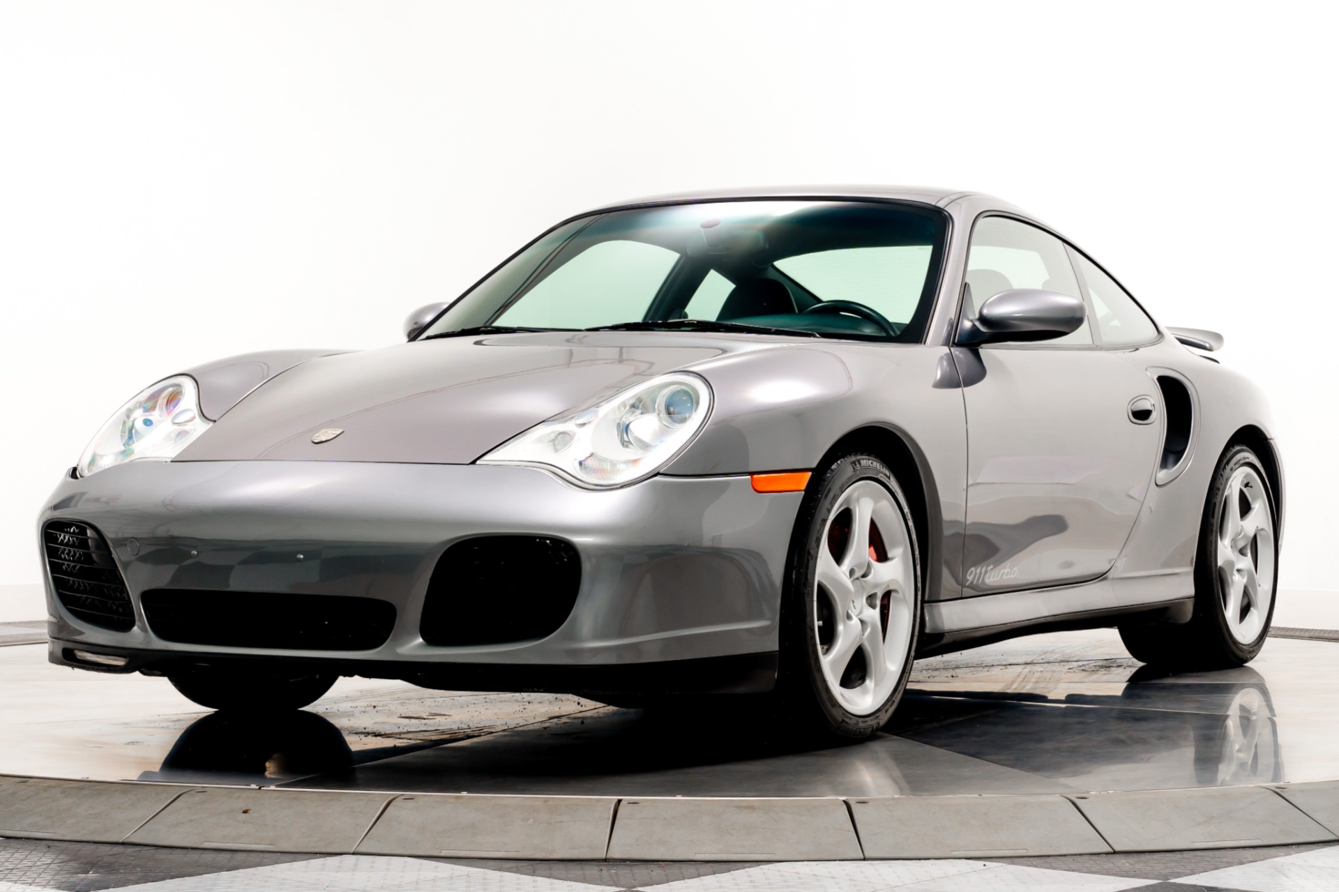 Used 2004 Porsche 911 Turbo in Seal Gray Metallic For Sale (Sold