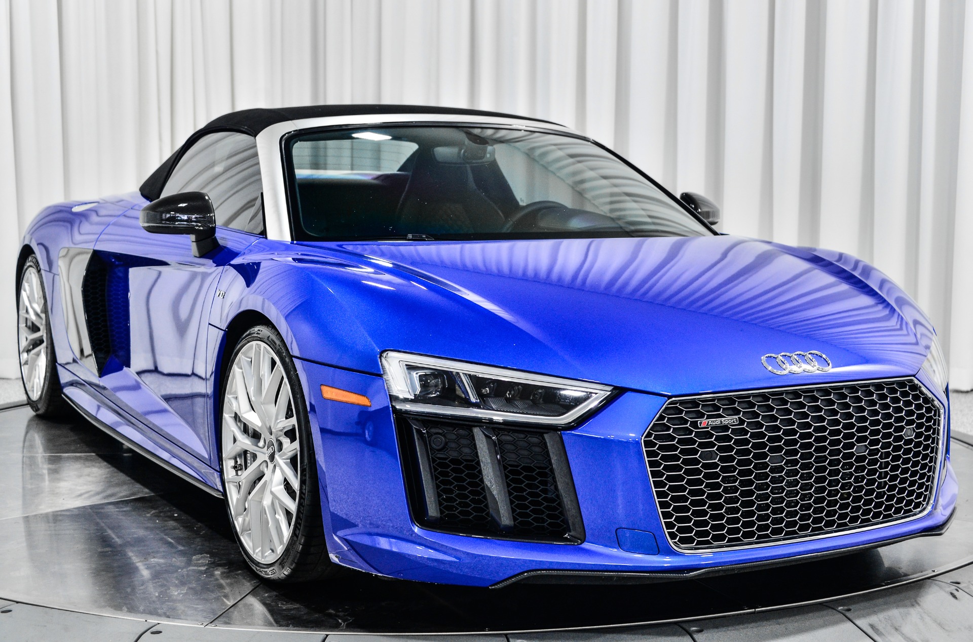Used 2018 Audi R8 5.2 quattro V10 Plus Spyder in Ara Blue Crystal 