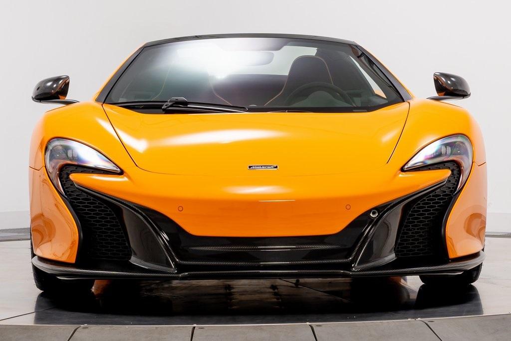 Used 2015 McLaren 650S Spider in McLaren Orange For Sale (Sold