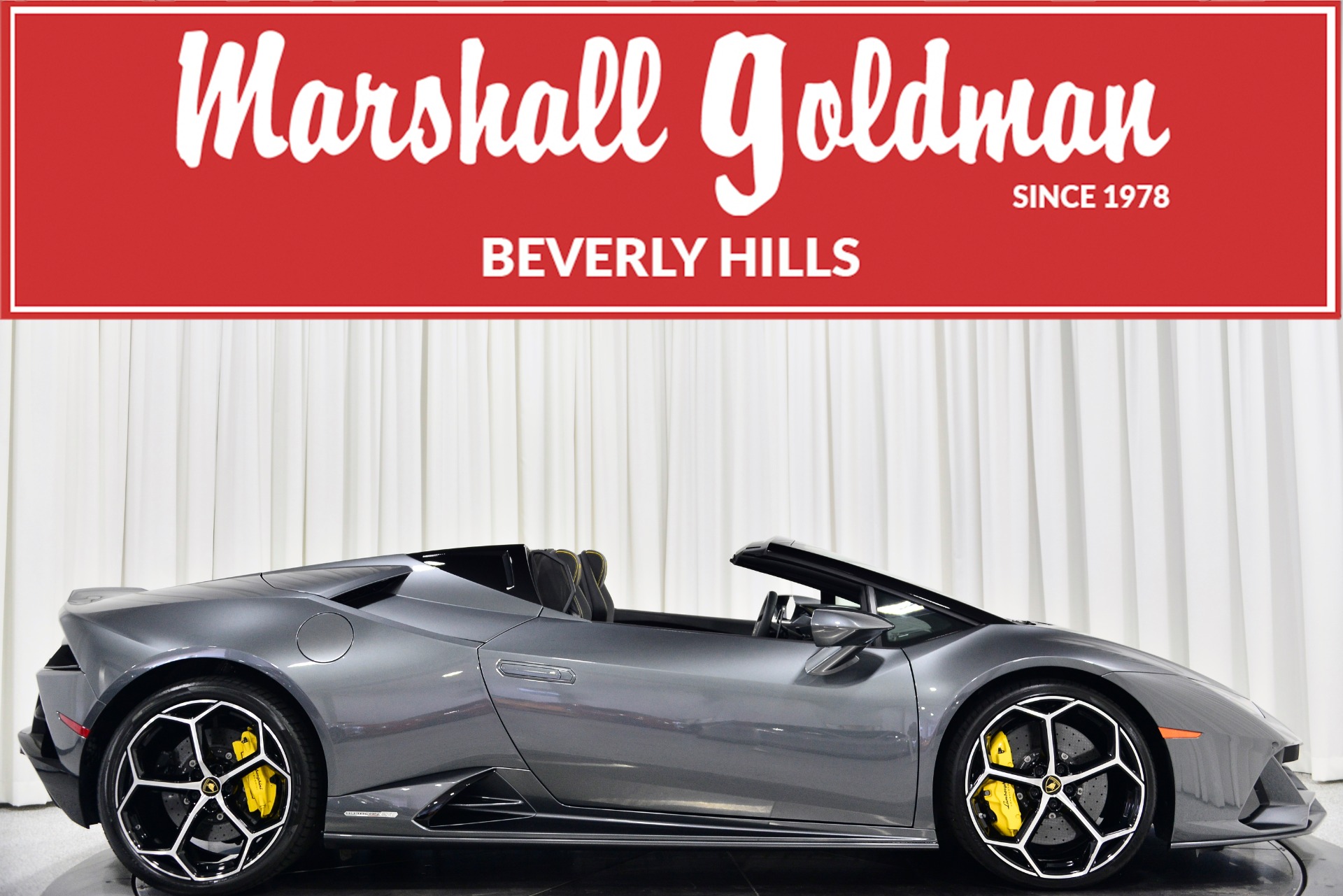Used 2020 Lamborghini Huracan LP 640-4 EVO Spyder in Grigio Lynx