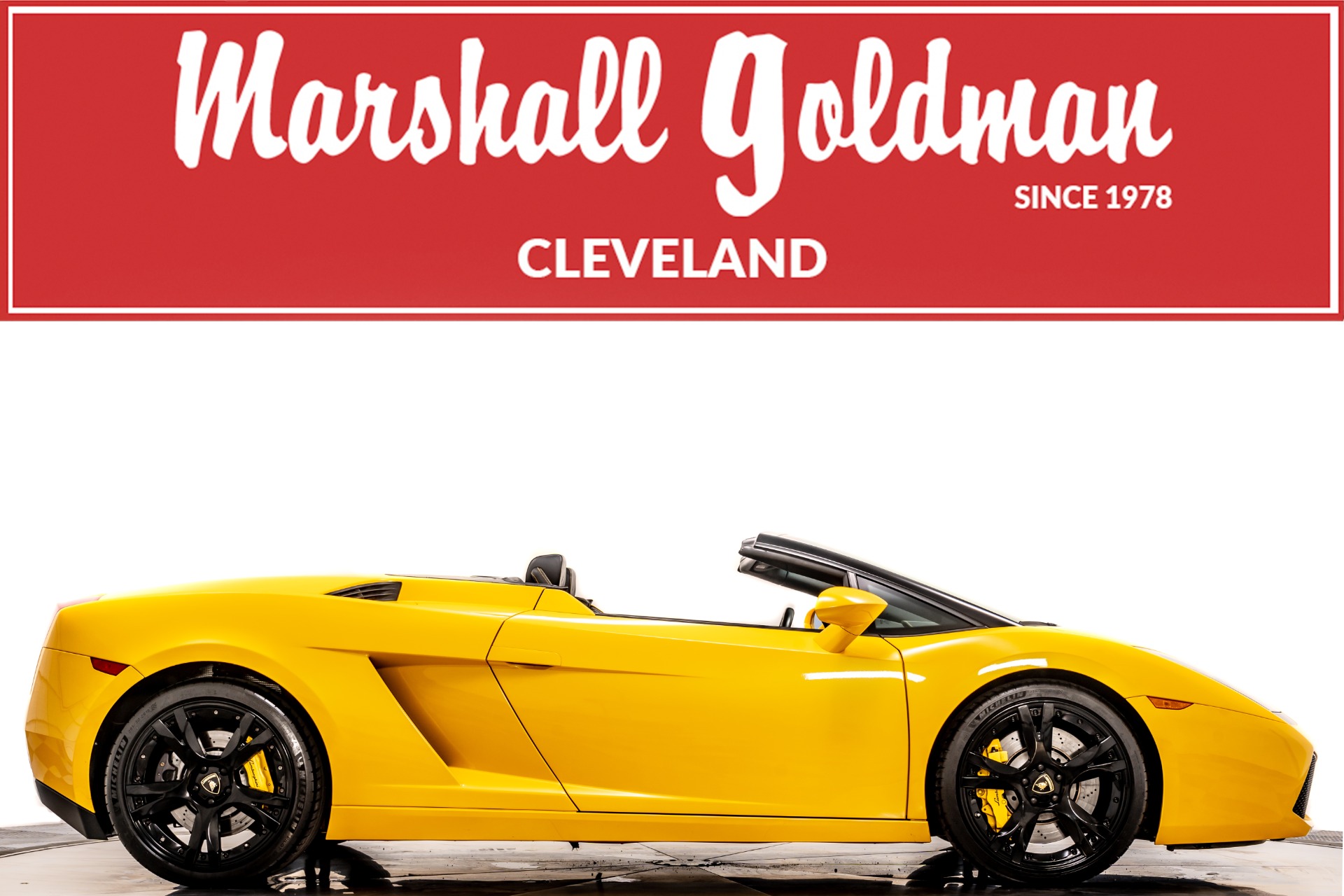 Used 2006 Lamborghini Gallardo Spyder in Giallo Midas For Sale