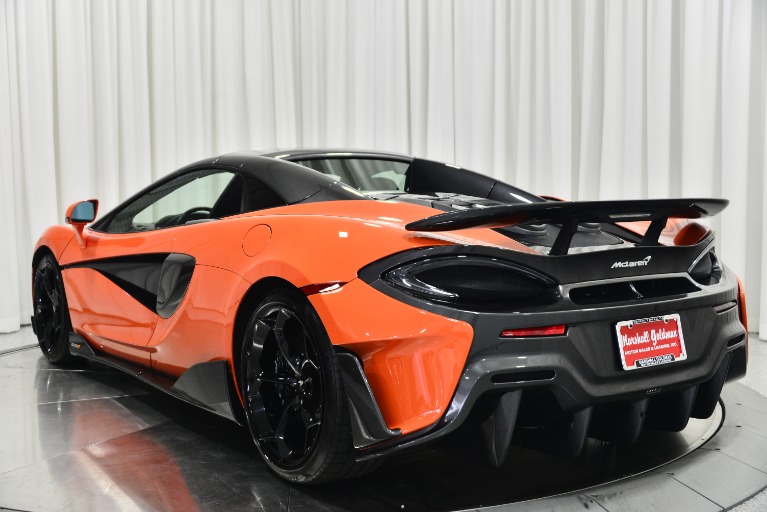 Used 2020 McLaren 600LT Spider in Helios Orange For Sale (Sold
