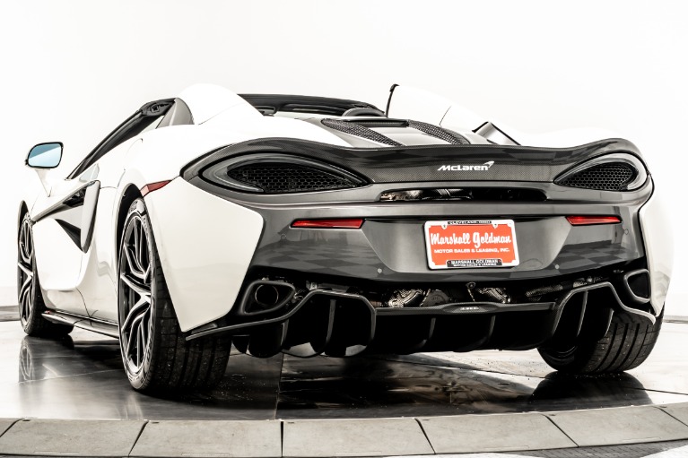 Used 2019 McLaren 570S Spider in Pearl White Elite For Sale (Sold