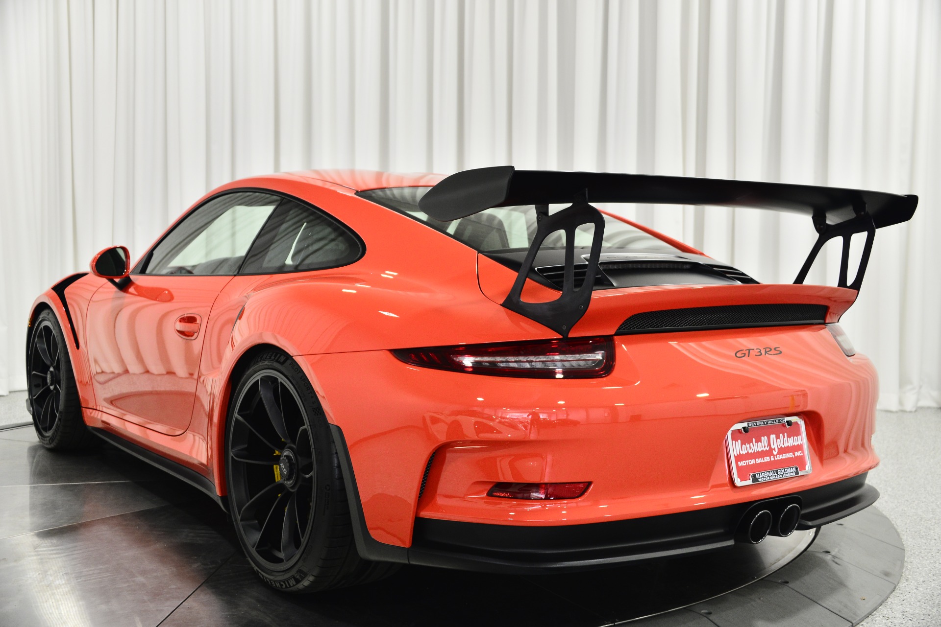 Used 2016 Porsche 911 GT3 RS in Lava Orange For Sale (Sold