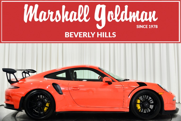 Used 2016 Porsche 911 GT3 RS in Lava Orange For Sale (Sold