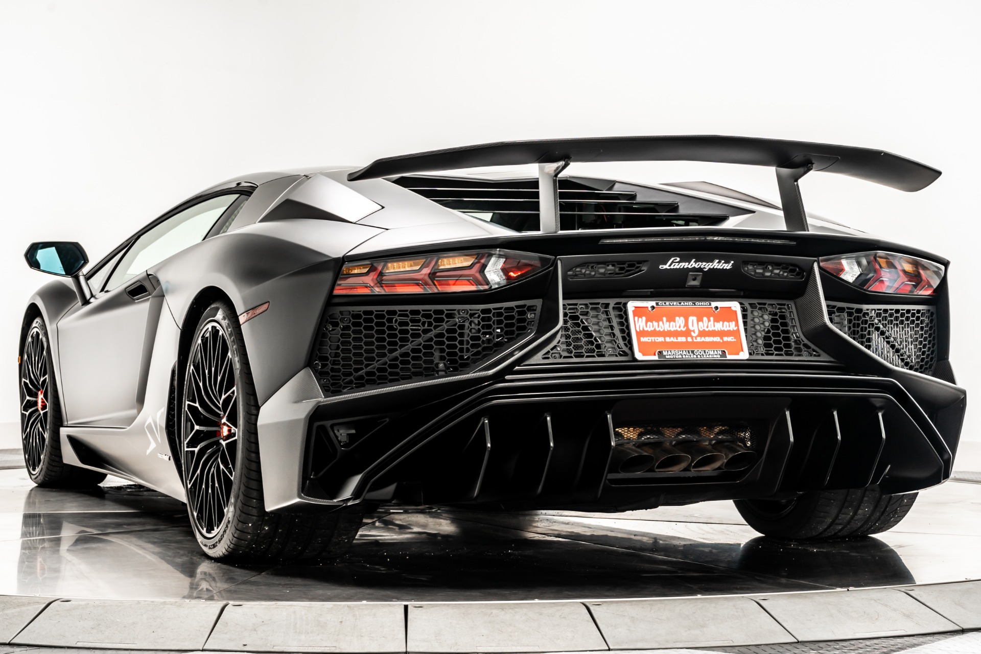 Used 2016 Lamborghini Aventador LP 750-4 SV in Nero Nemesis For