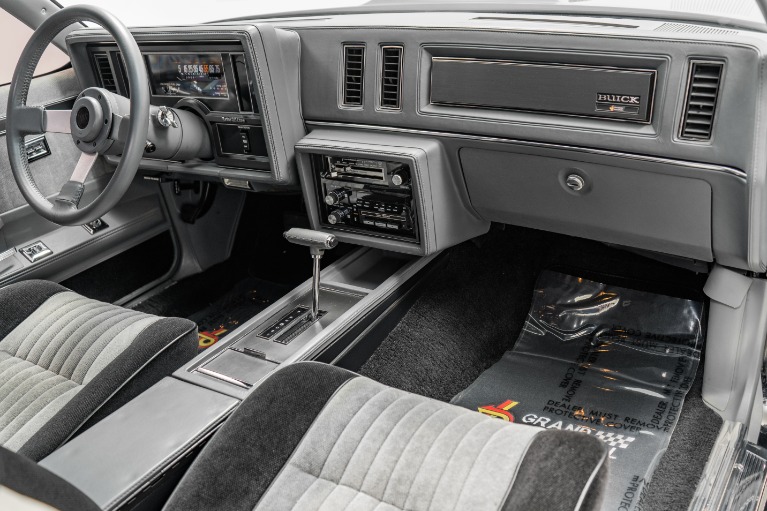 Replacement Molded Carpet For 84-87 Buick Grand National & Regal GN - Black, Cut Pile With Padding