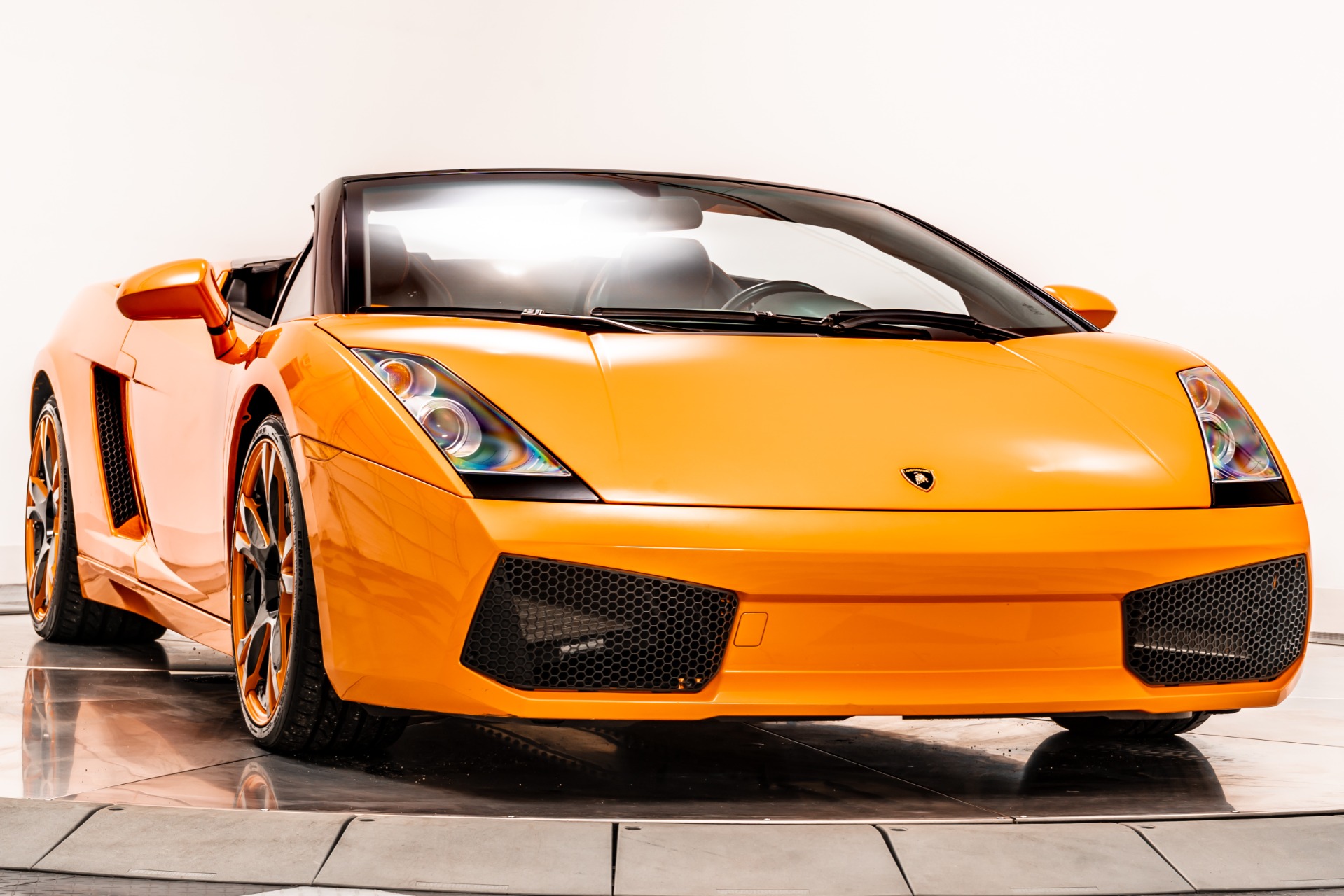 Used 2007 Lamborghini Gallardo Spyder in Aranco Borealis For Sale