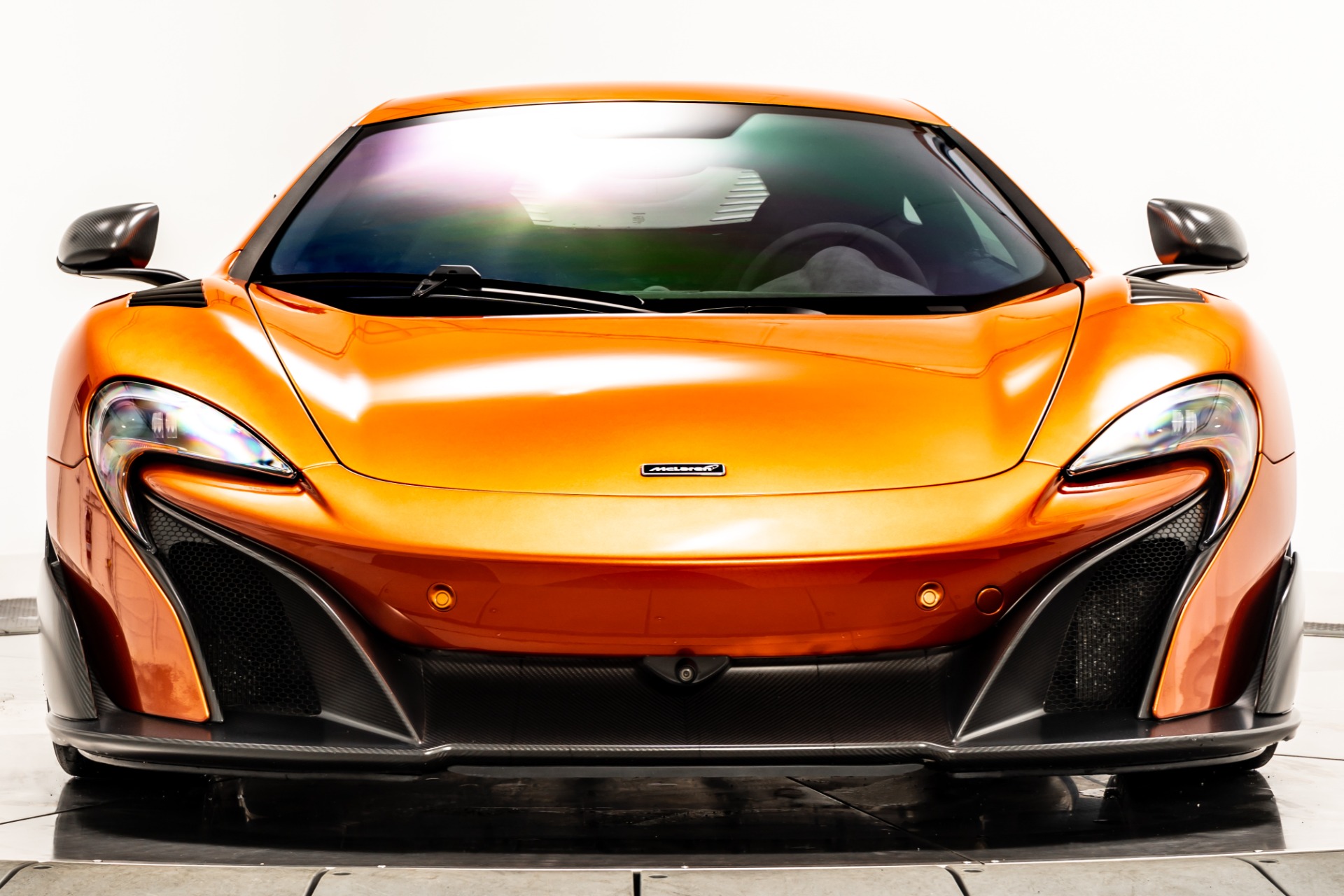 Used 2016 McLaren 675LT in Volcano Orange For Sale (Sold