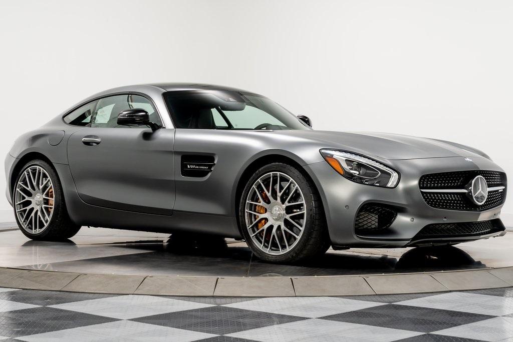 Used 2017 Mercedes-Benz AMG GT S in Selenite Gray Magno For Sale