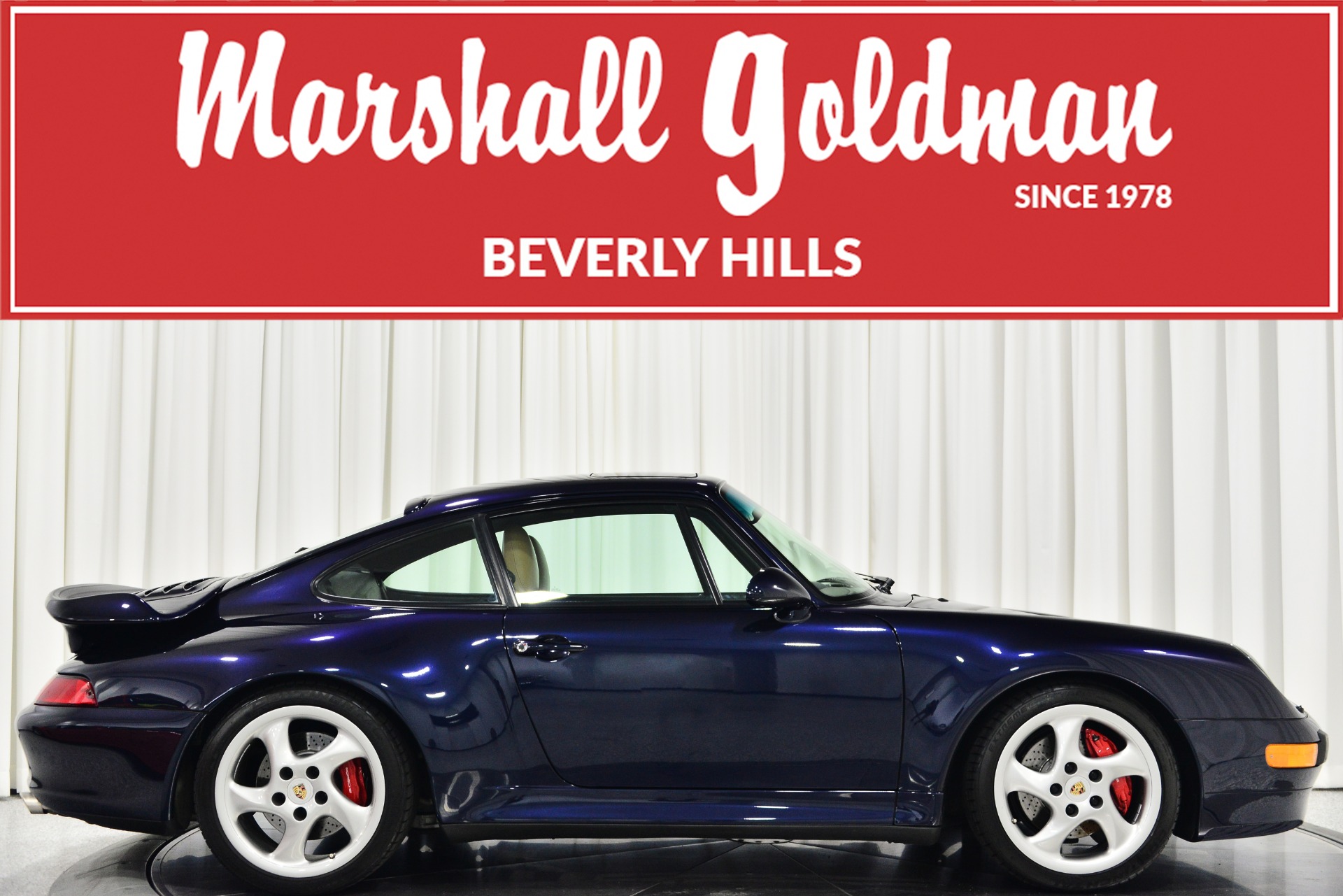 Used 1996 Porsche 911 Turbo in Midnight Blue Metallic For Sale