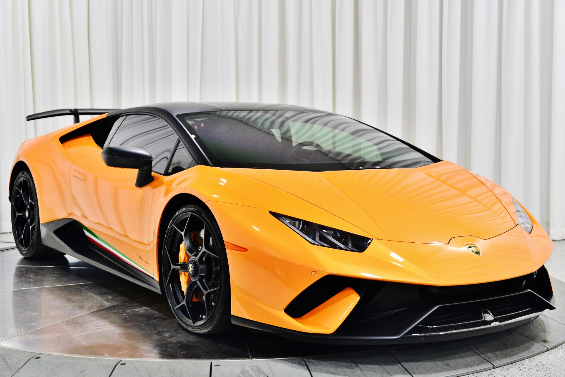 Used 2018 Lamborghini Huracan LP 640-4 Performante in Arancio