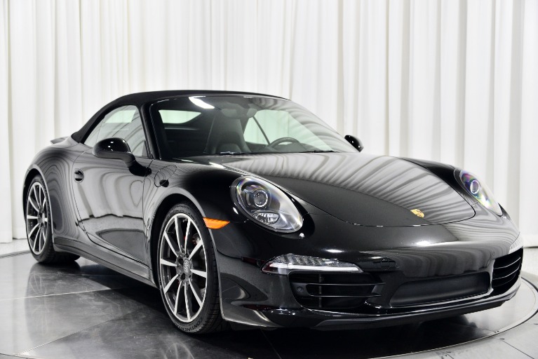 Used 2013 Porsche 911 Carrera 4S Cabriolet in Black For Sale (Sold