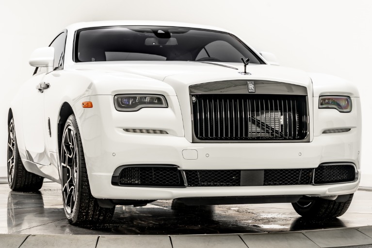 Used 2021 Rolls-Royce Wraith Black Badge in Arctic White For Sale