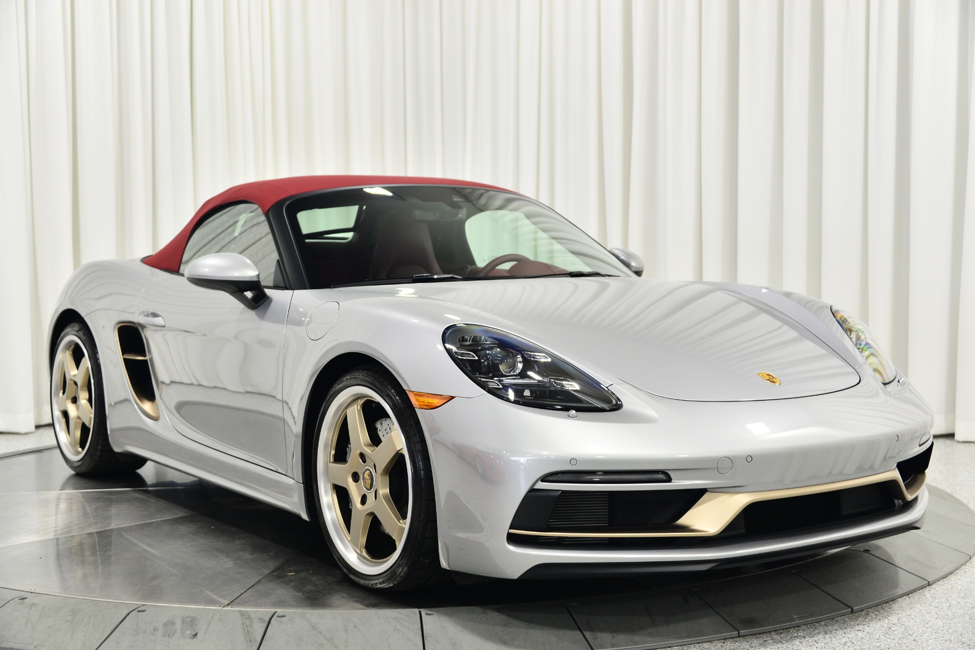 Used 2021 Porsche 718 Boxster 25 Years in GT Silver Metallic For