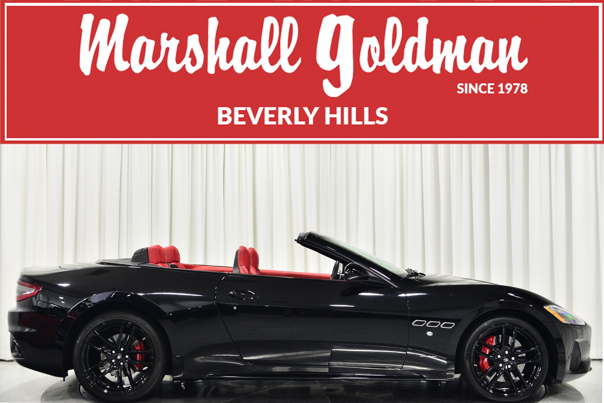 Used 2018 Maserati GranTurismo Sport Convertible in Nero For Sale