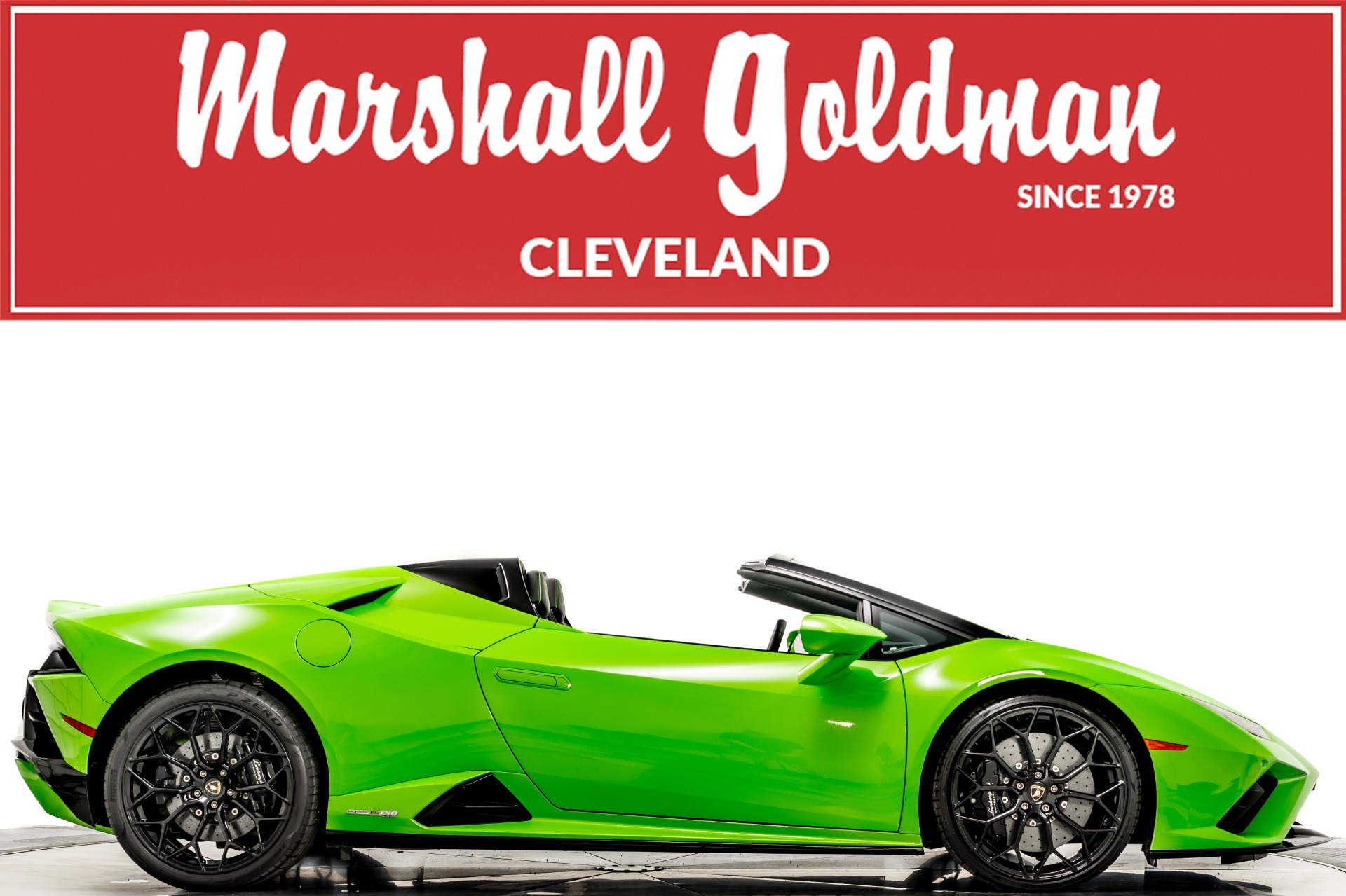Used 2021 Lamborghini Huracan EVO RWD Spyder in Verde Mantis For