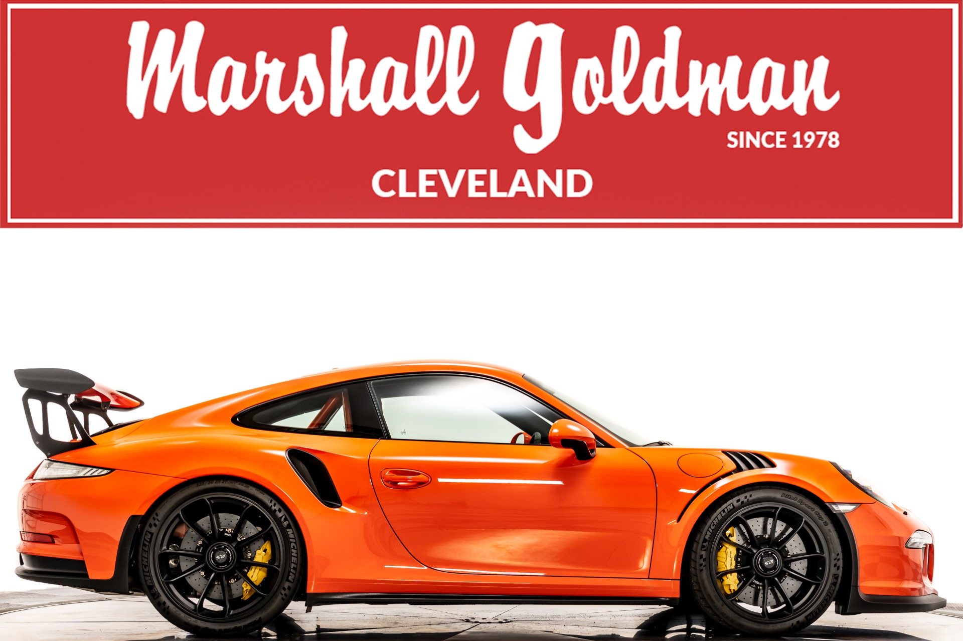 Used 2016 Porsche 911 GT3 RS in Lava Orange For Sale (Sold