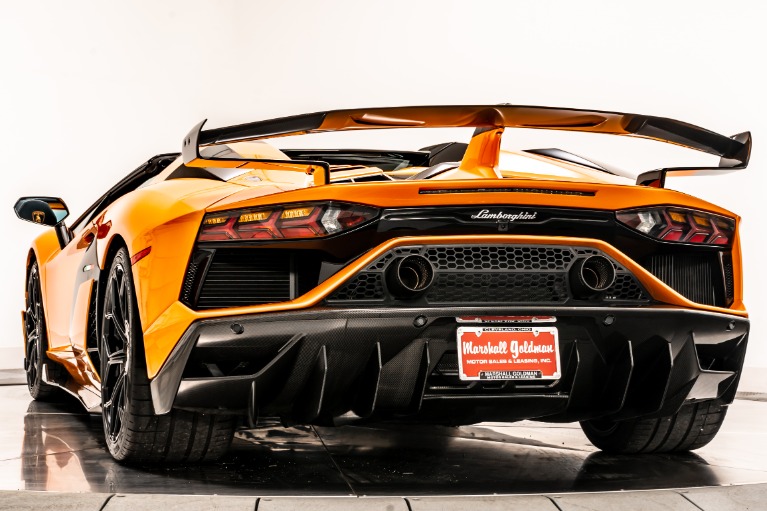 Used 2020 Lamborghini Aventador LP 770-4 SVJ Roadster in Arancio
