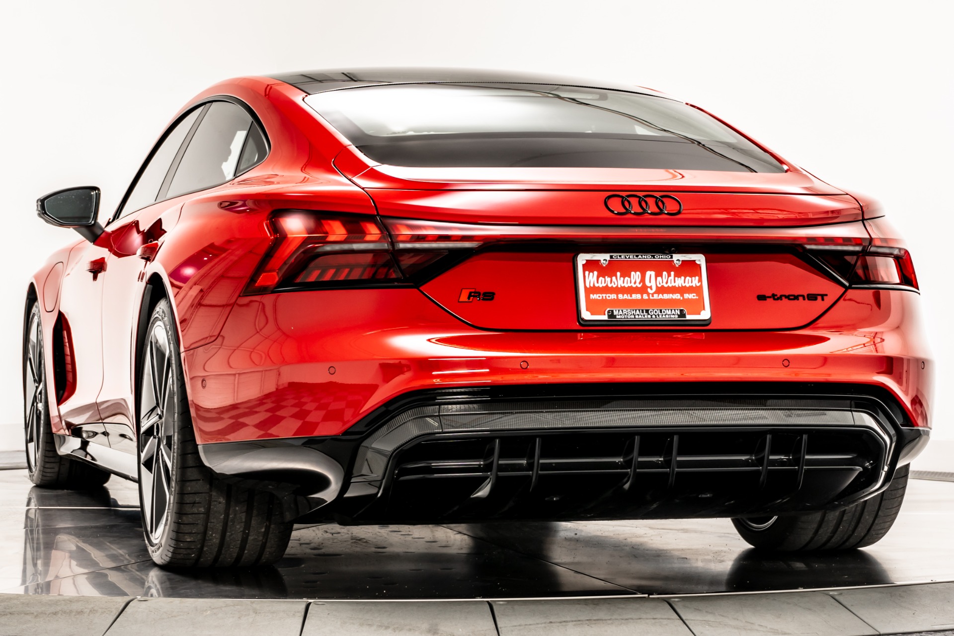 Used 2022 Audi RS e-tron GT quattro in Tango Red Metallic For Sale